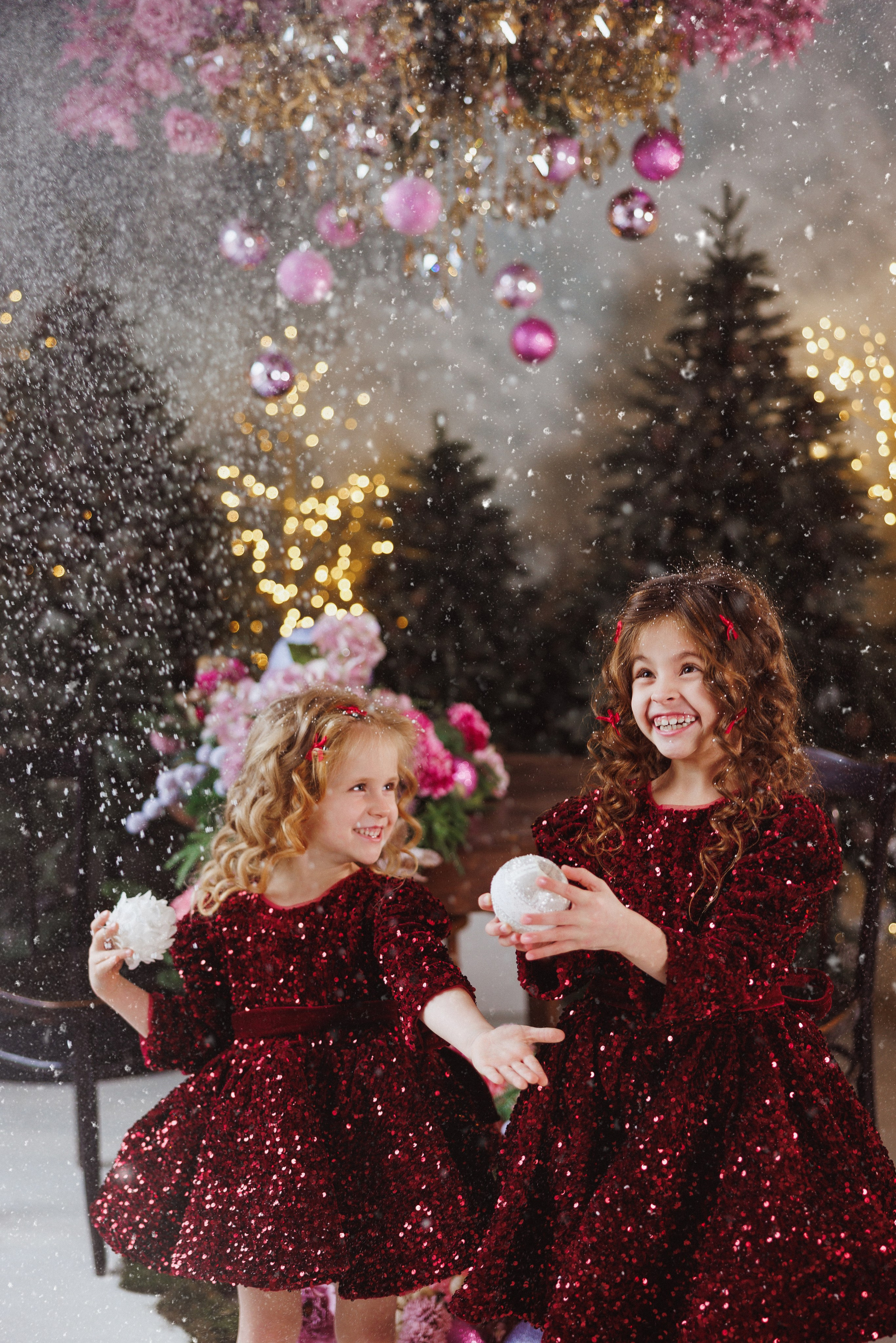 Новогодняя фотосессия в фотостудии «Океан», город Краснодар. Семейный и детский фотограф в Краснодаре Анна Трашкова