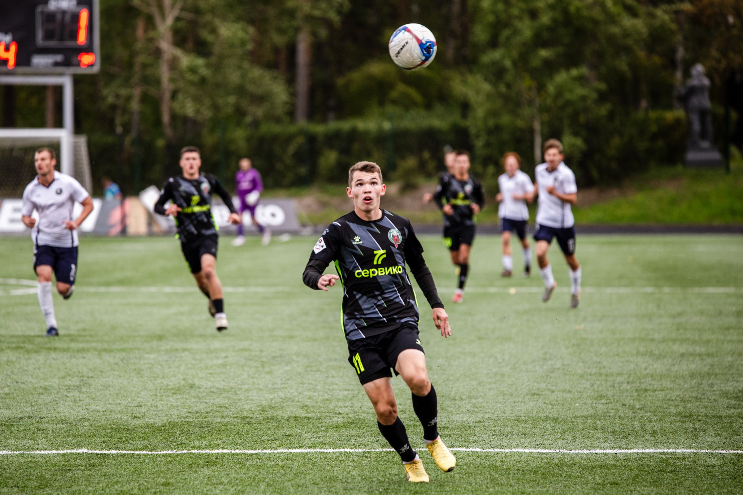 Первенство России по футболу LEON-Вторая лига Б | ФК Иркутск — Космос (Долгопрудный) | 14.09.25. Фотограф в Иркутске Евгения Айвазова