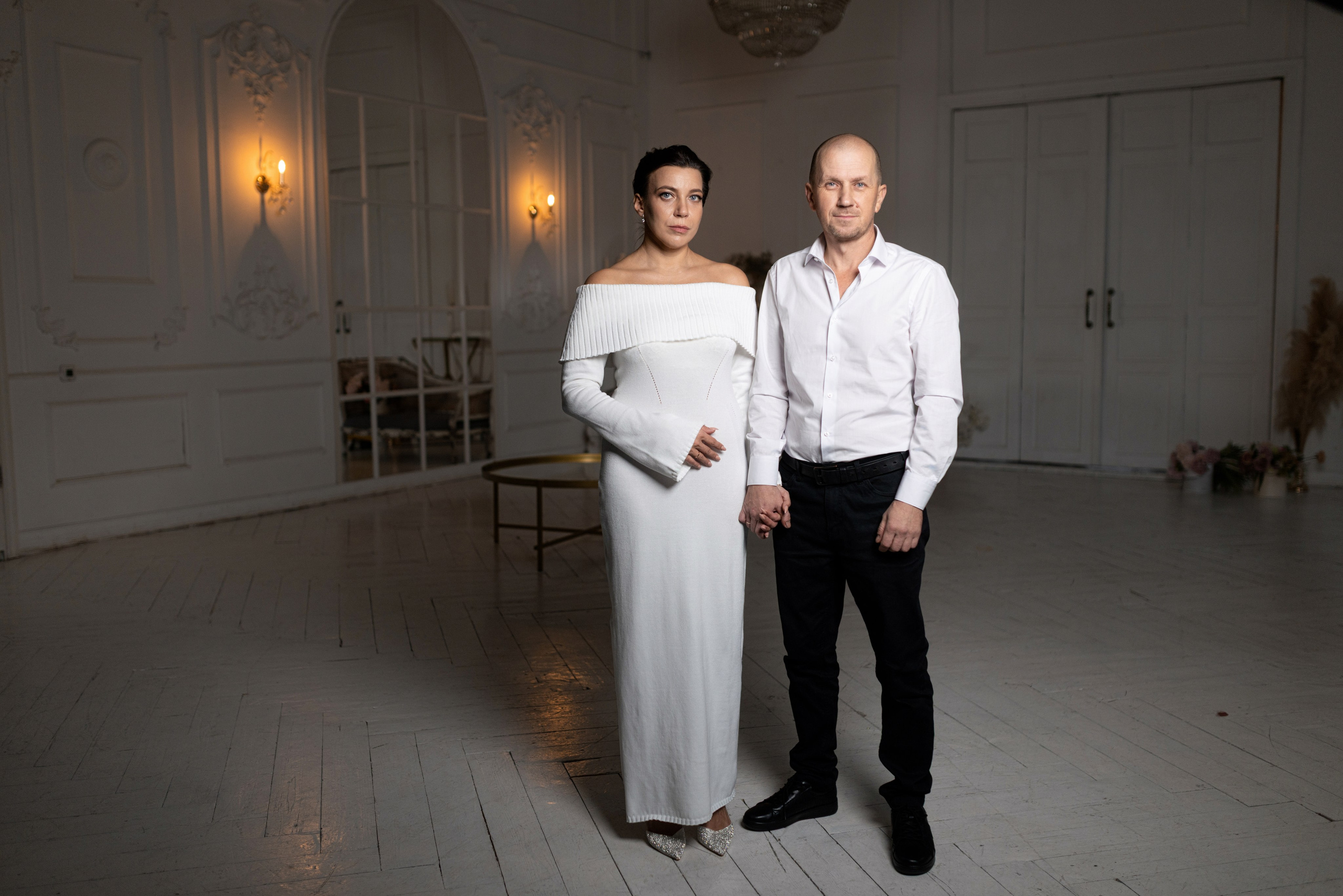 Алексей и Евгения. Свадебная прогулка в позднем октябре. Дмитрий Шульгин, портретный фотограф в Воронеже