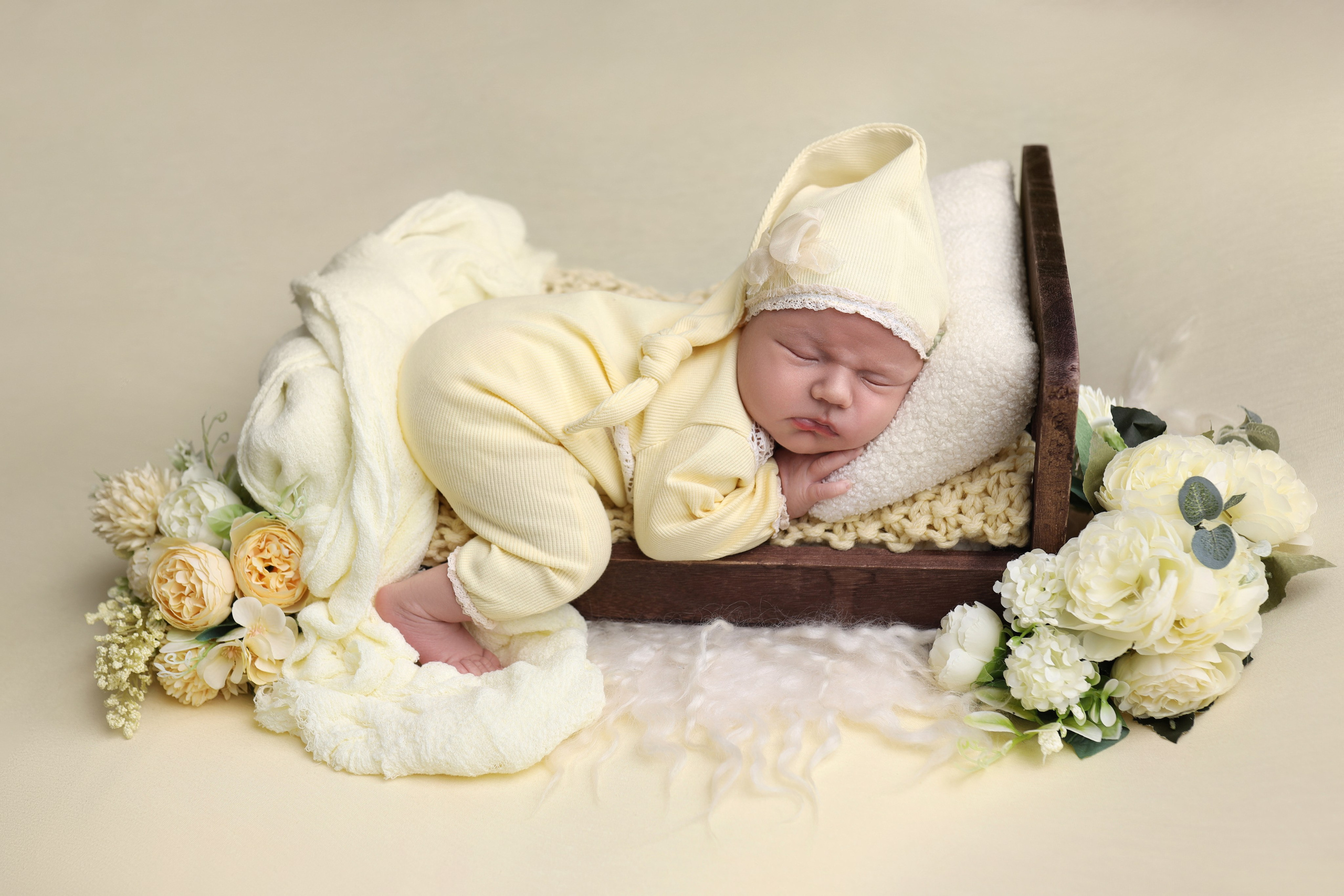 Newborn девочки. Фотограф новорожденных Модяева Ирина