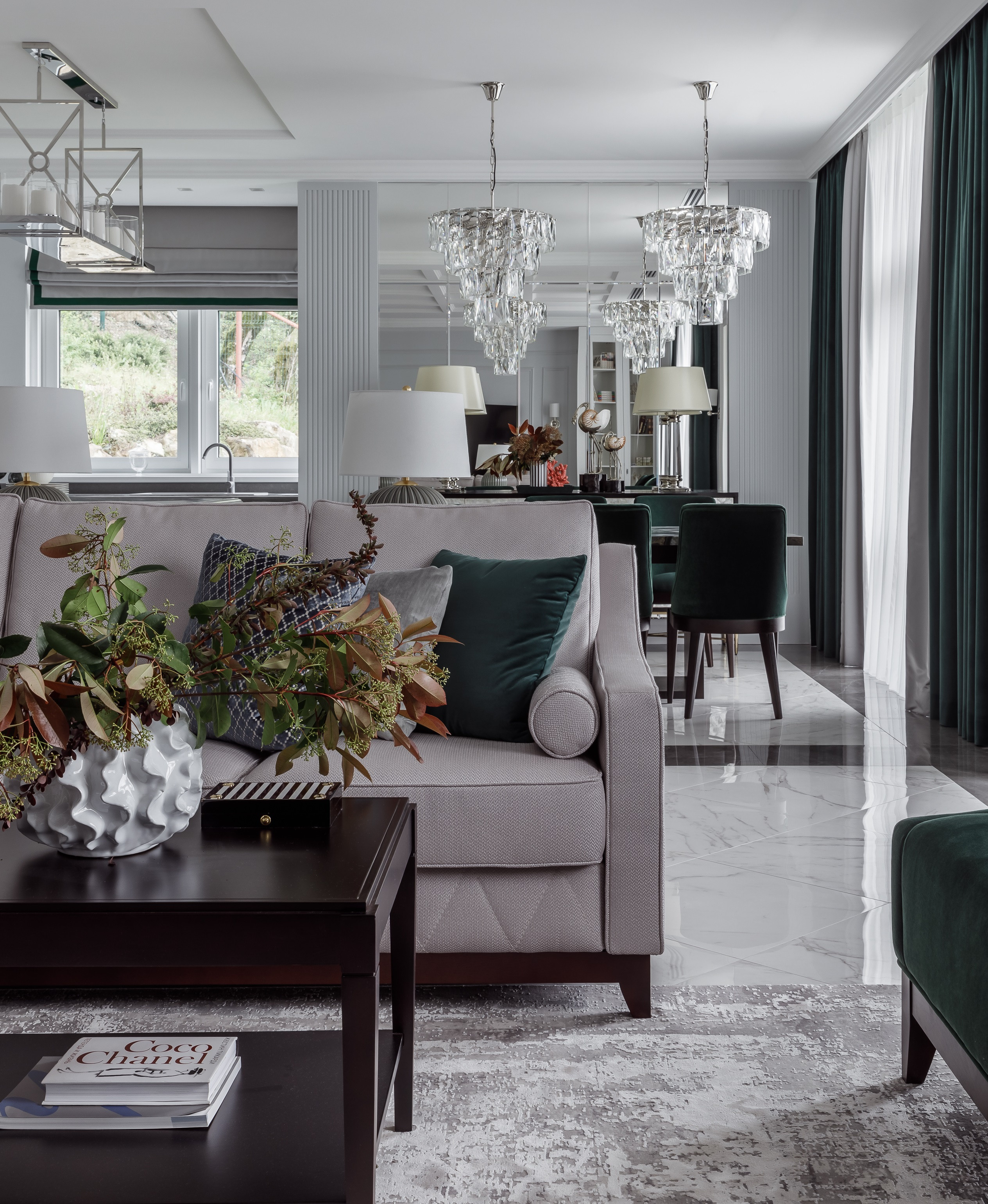 Сочи, КП Лазурный берег. Дизайн интерьера в Москве