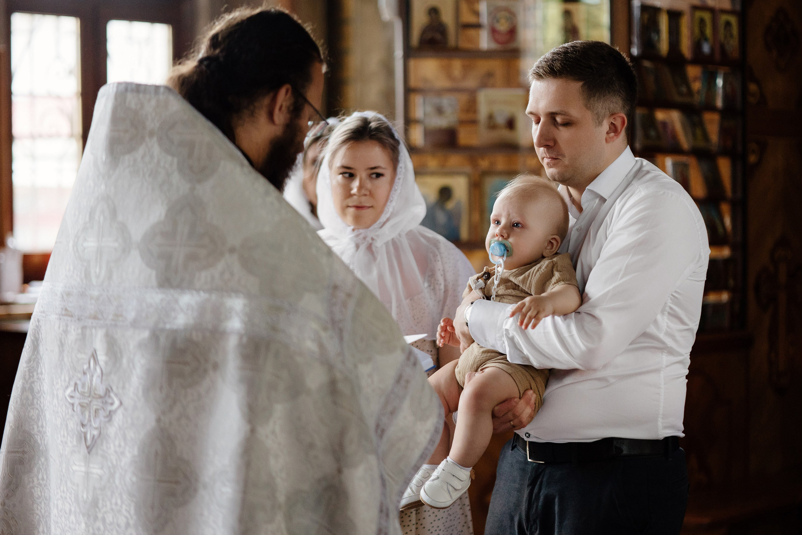 Крещение Луки. Свадебный и семейный фотограф Екатерина Иванова
