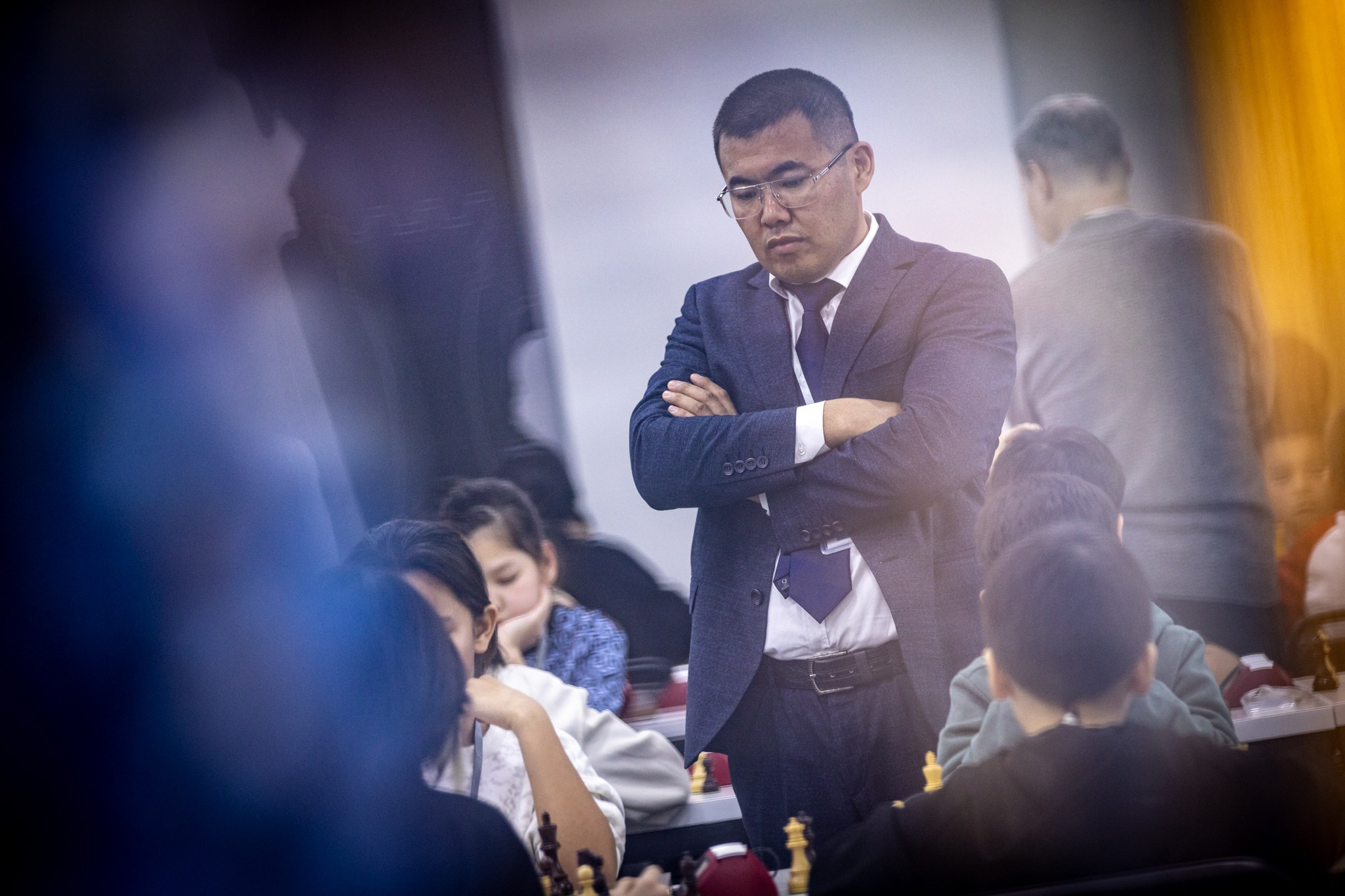 2025.02.01 KAZAKHMYS Youth Team Chess CUP 2025 — Day1_rapid. Фотограф Анна Штурман (репортажная съёмка любых событий и мероприятий) Anna Shtourman photographer