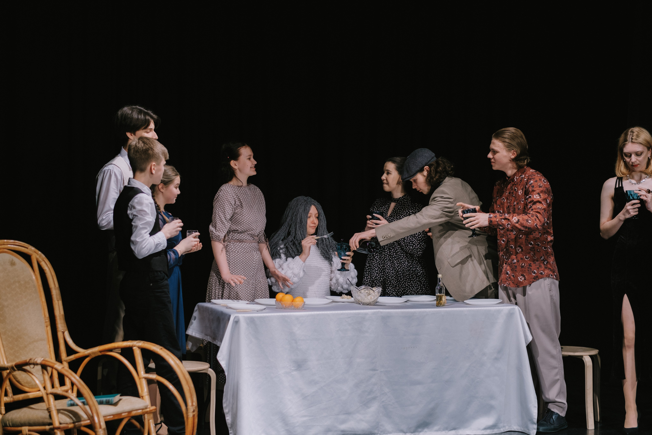 Детская театральная студия «Ирбис», спектакль. Репортажный и портретный фотограф в Москве Илья Спиридонов