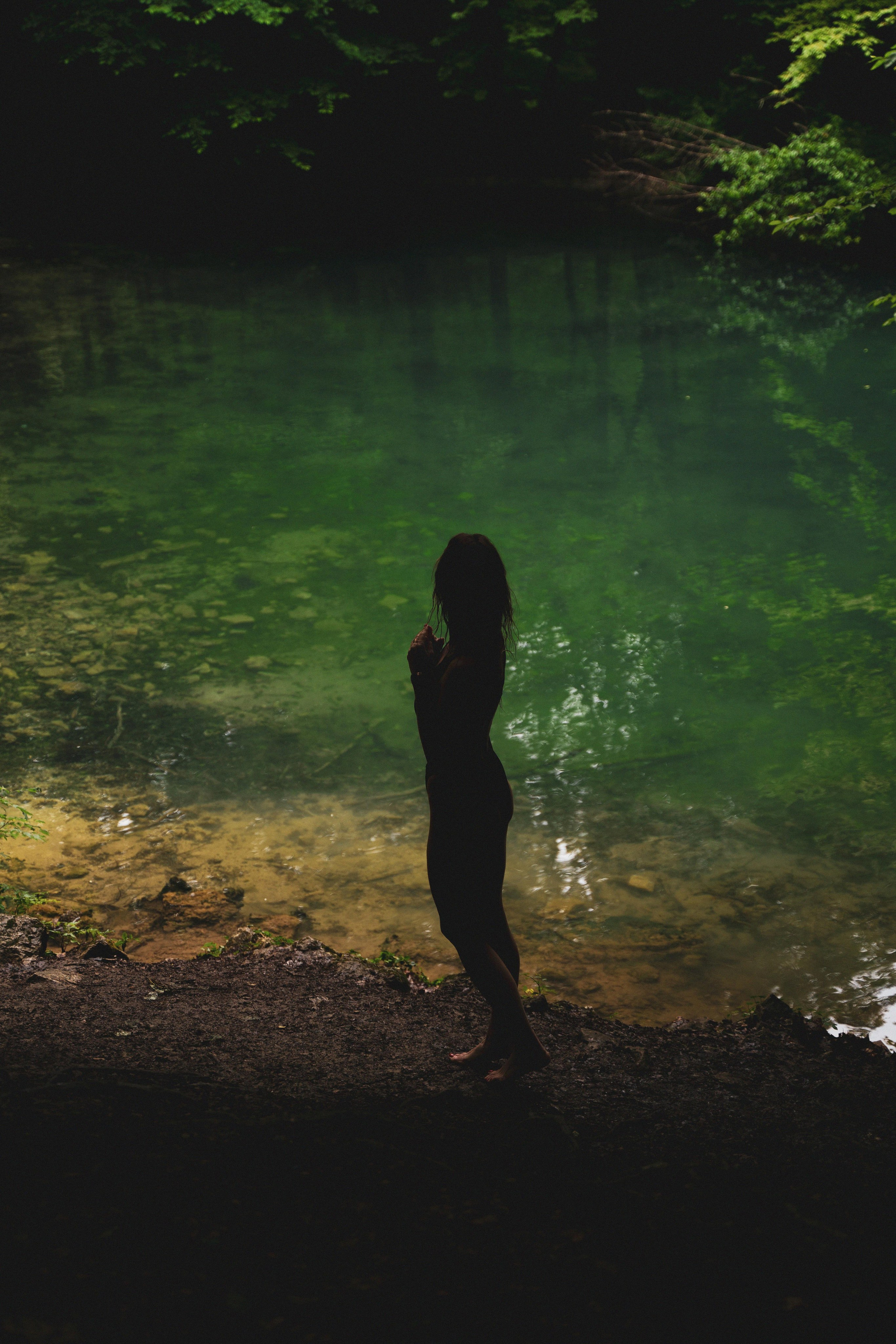 Горное озеро. Семен Соколов