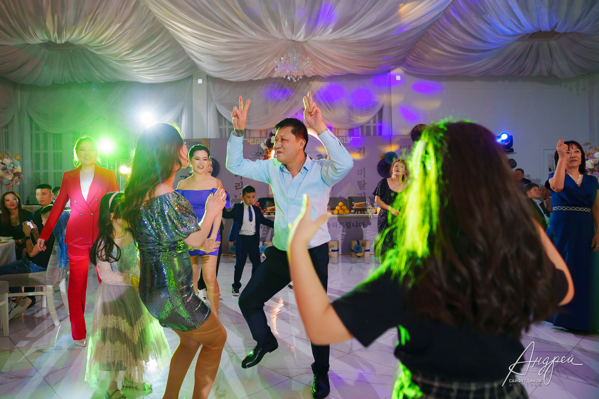 Юбилейный вечер. Корейский Хангаби (ХВЭГАБ ИЛИ ХВАНГАБ). Свадебный и семейный фотограф в Ростове-на-Дону. Андрей Сайфутдинов
