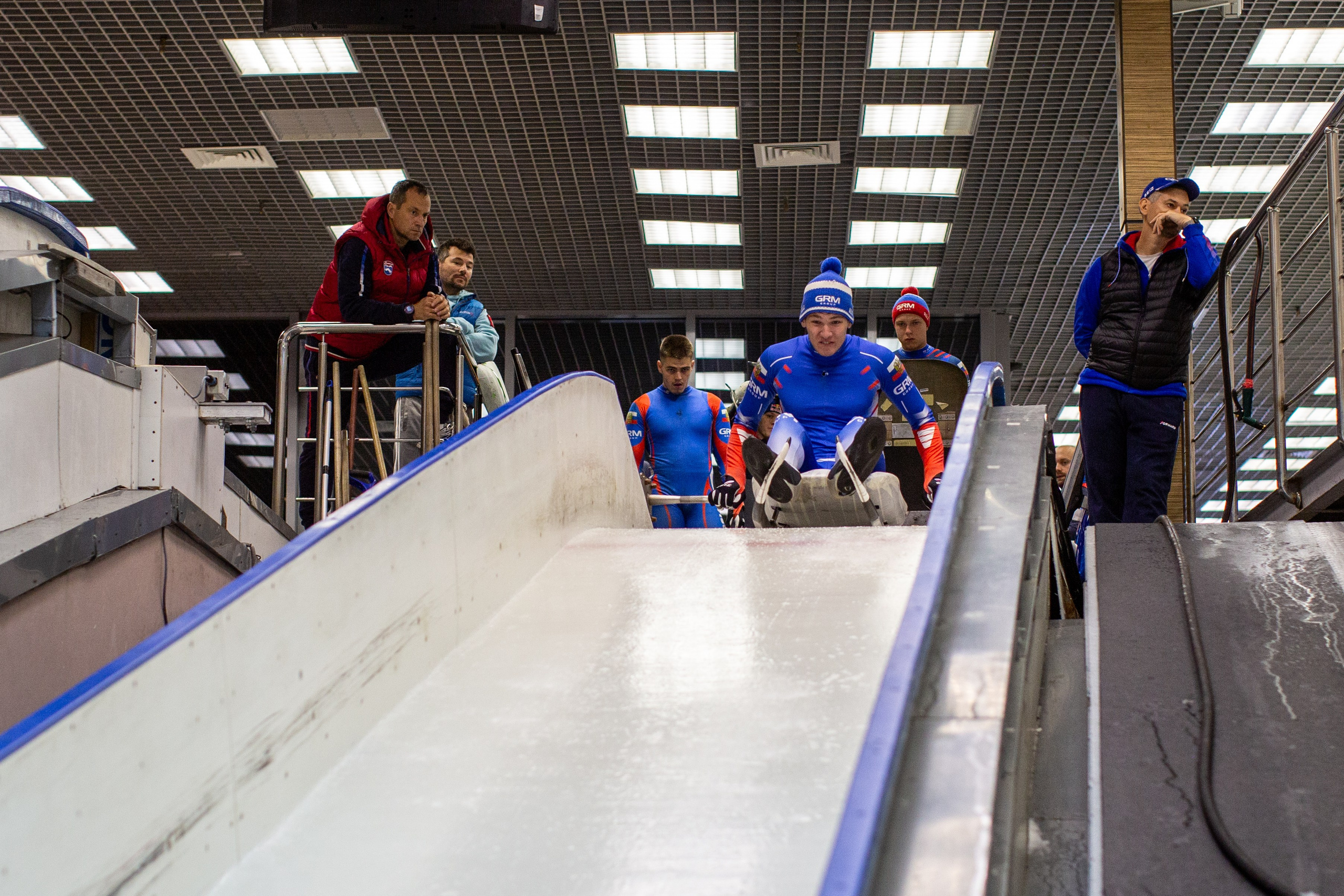 Тренировка «Федерация санного спорта»