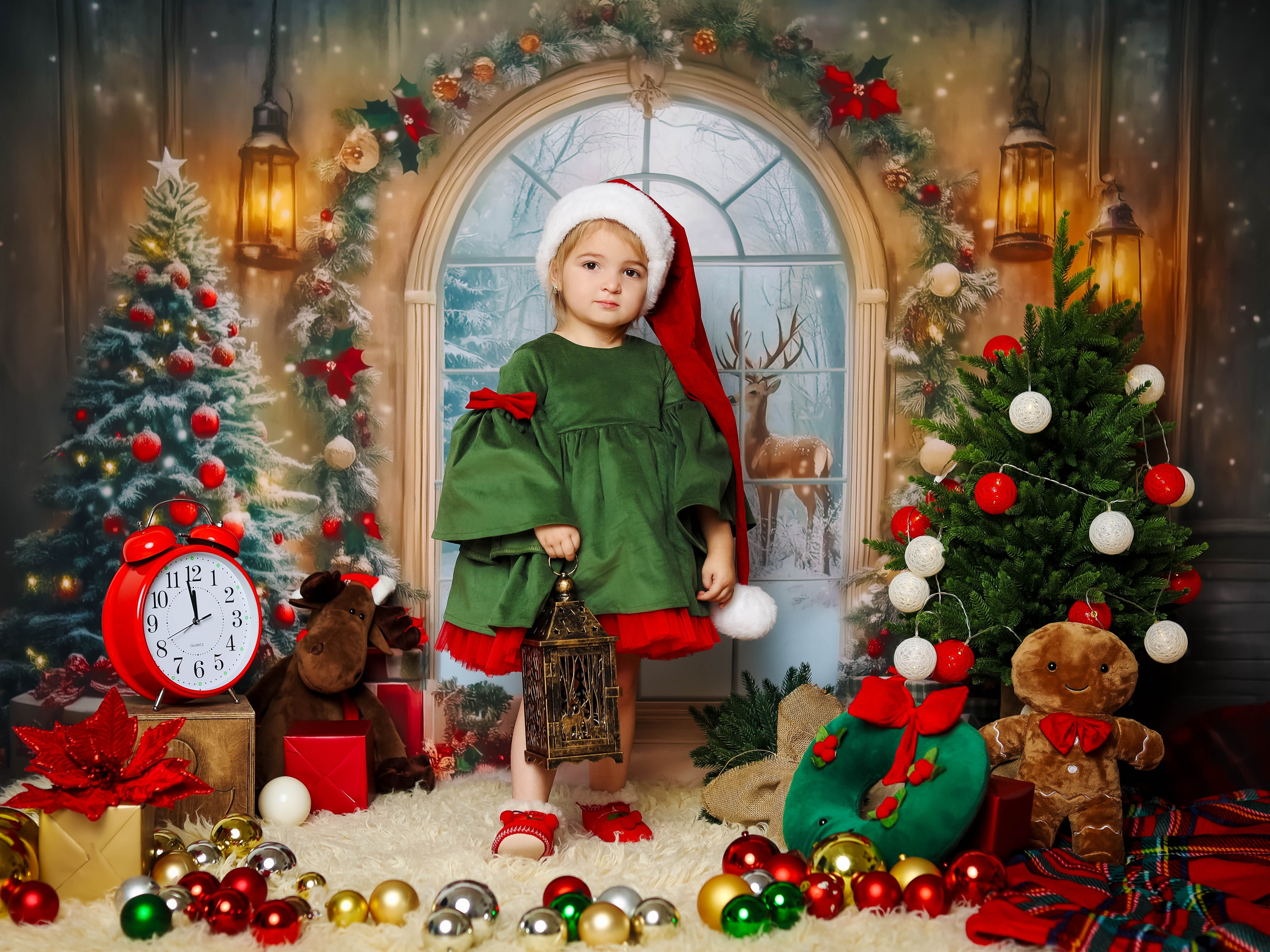 Новогодняя фотосессия на годик, два и три!. Семейный и детский фотограф Москва Елена Екимова 8926-895-38-86