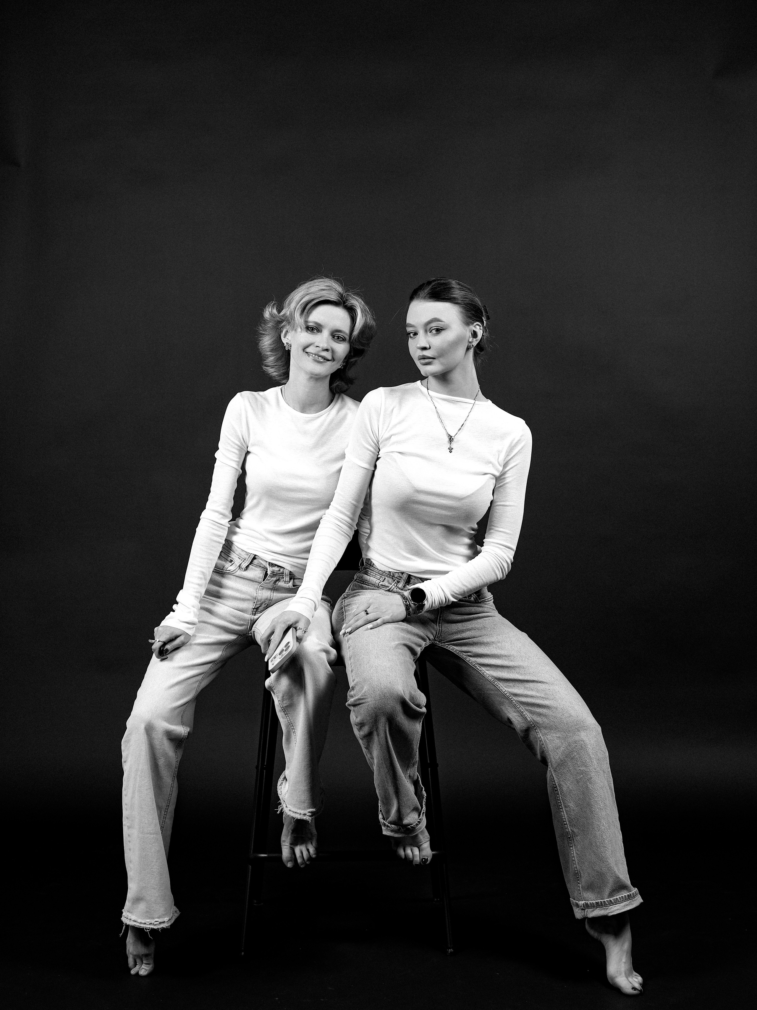 Дарья и Анна. Фотостудия без фотографа Чехов. Первая студия автопортрета в Чехове