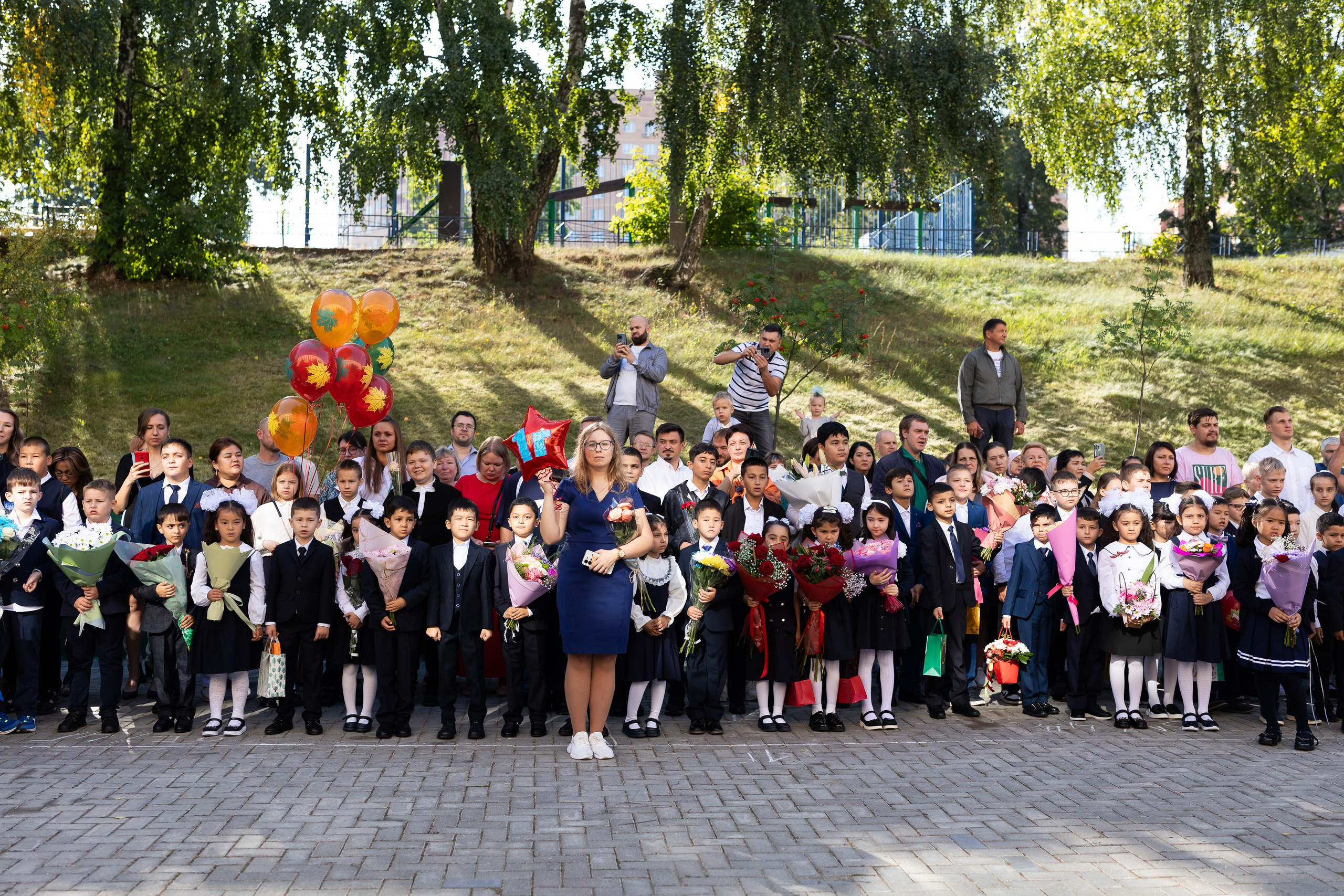 Линейка 1 сентября. Профессиональный Фотограф в Москве Андрей Славнов