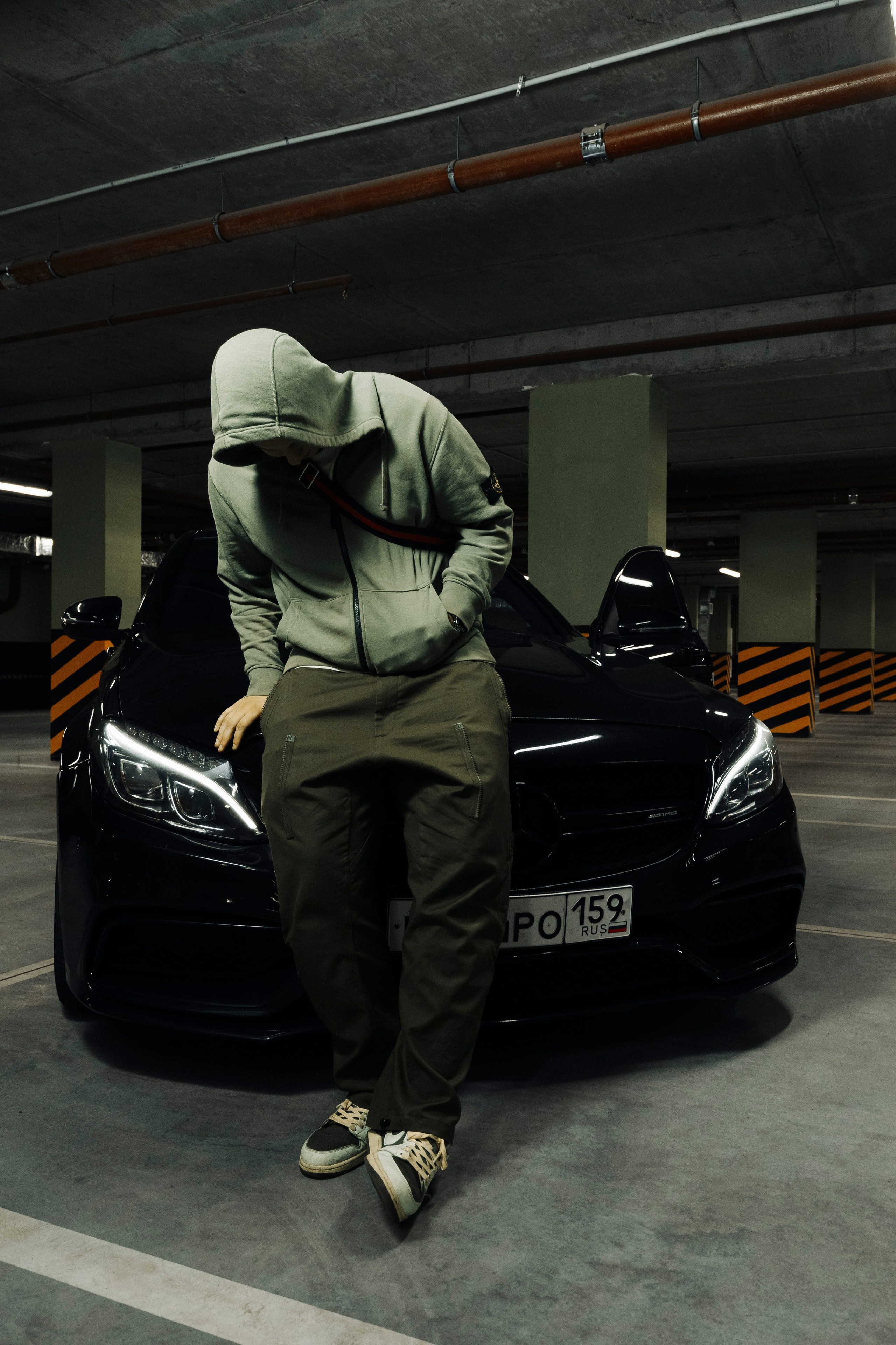 Mercedes-Benz C 63 AMG S. Портретный фотограф Москва Белогорцев Сергей