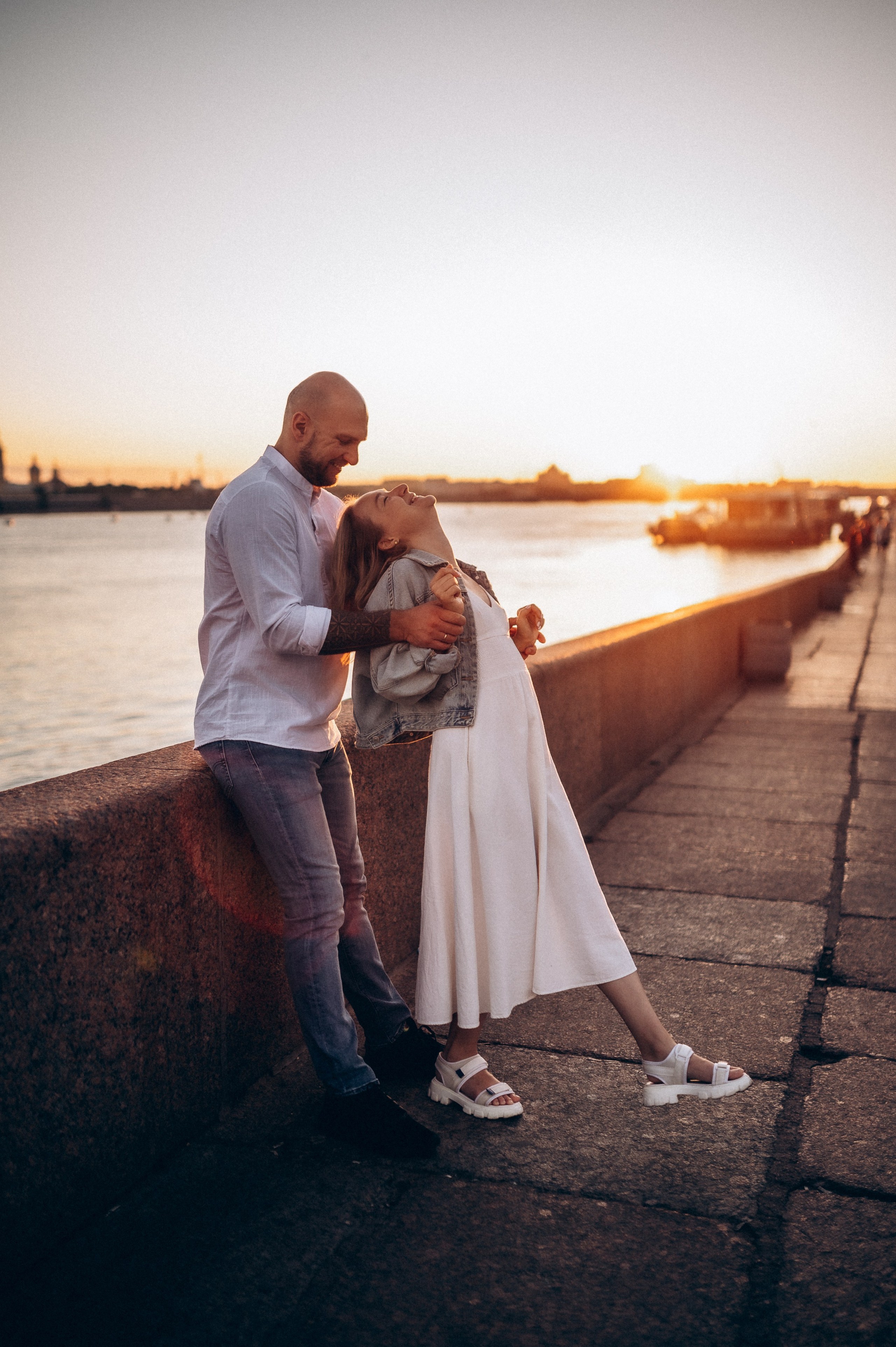 Лав стори Питер на рассвете. Фотограф ПИТЕР СПБ Надежда Баранова