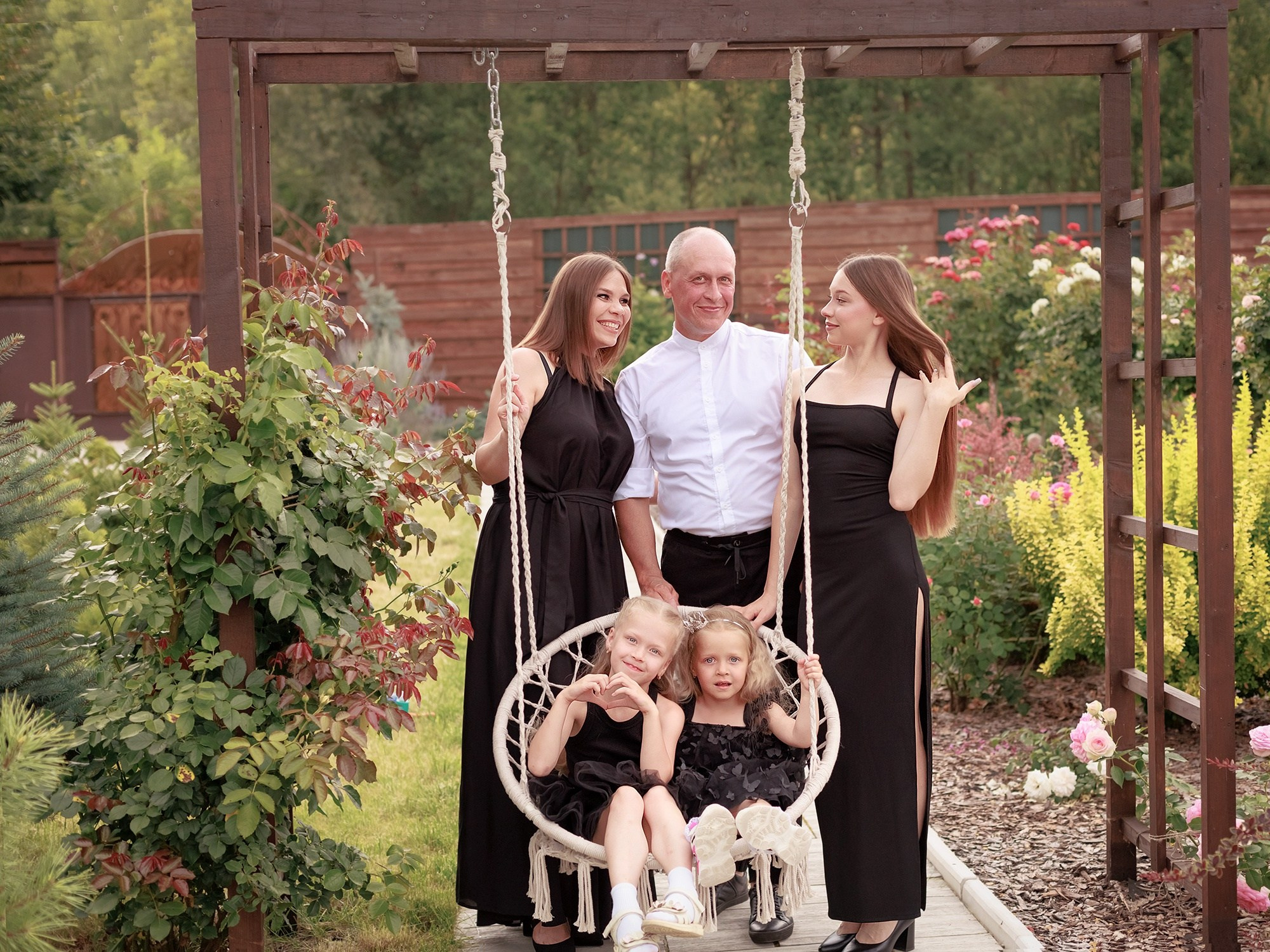 Семейная съёмка. Фотографирую в парке-заповеднике «Купидон»