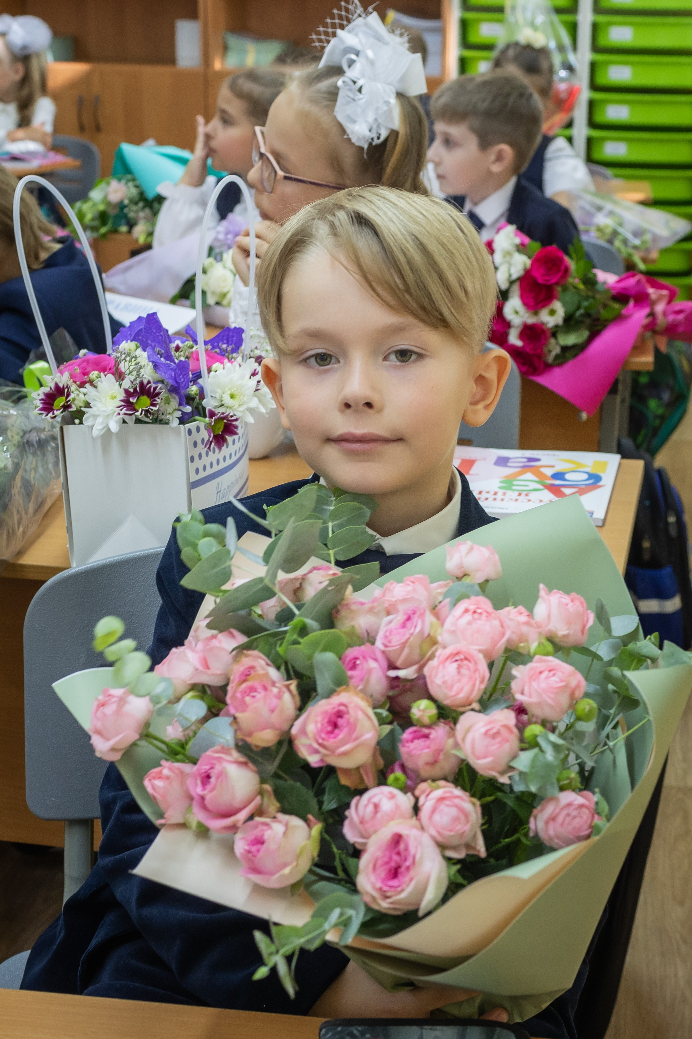 Первоклашки. Школа 1302. Семейный фотограф в Москве Наталья Чуб, заказать Фотокнигу