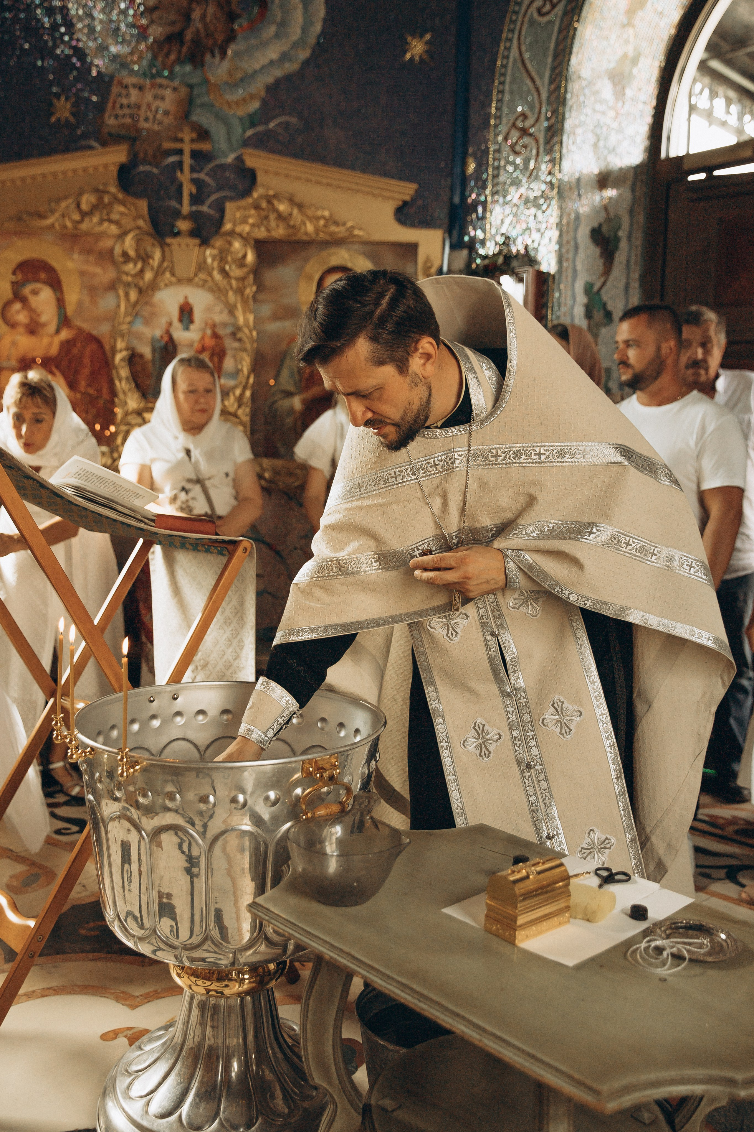 Крещение. Семейный фотограф в Москве и Королеве Евгения Баукова