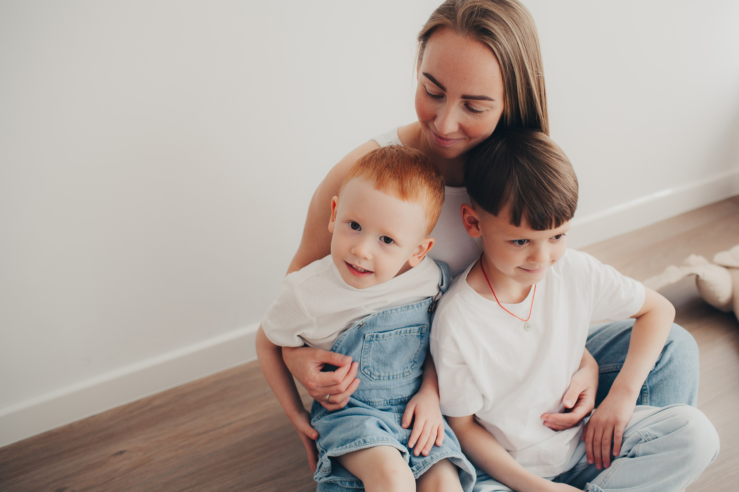 Семейная фотосессия в студии. Фотограф Евгения Мальцева, Архангельск