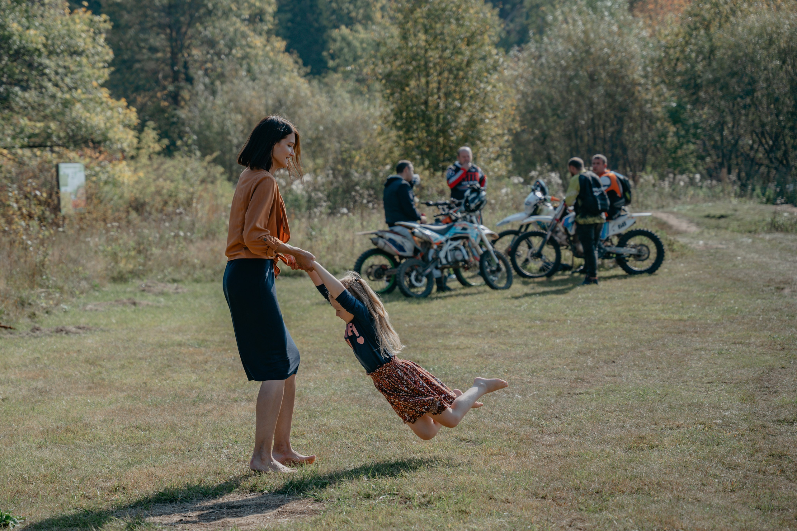 Как здорово с семьей мы время провели