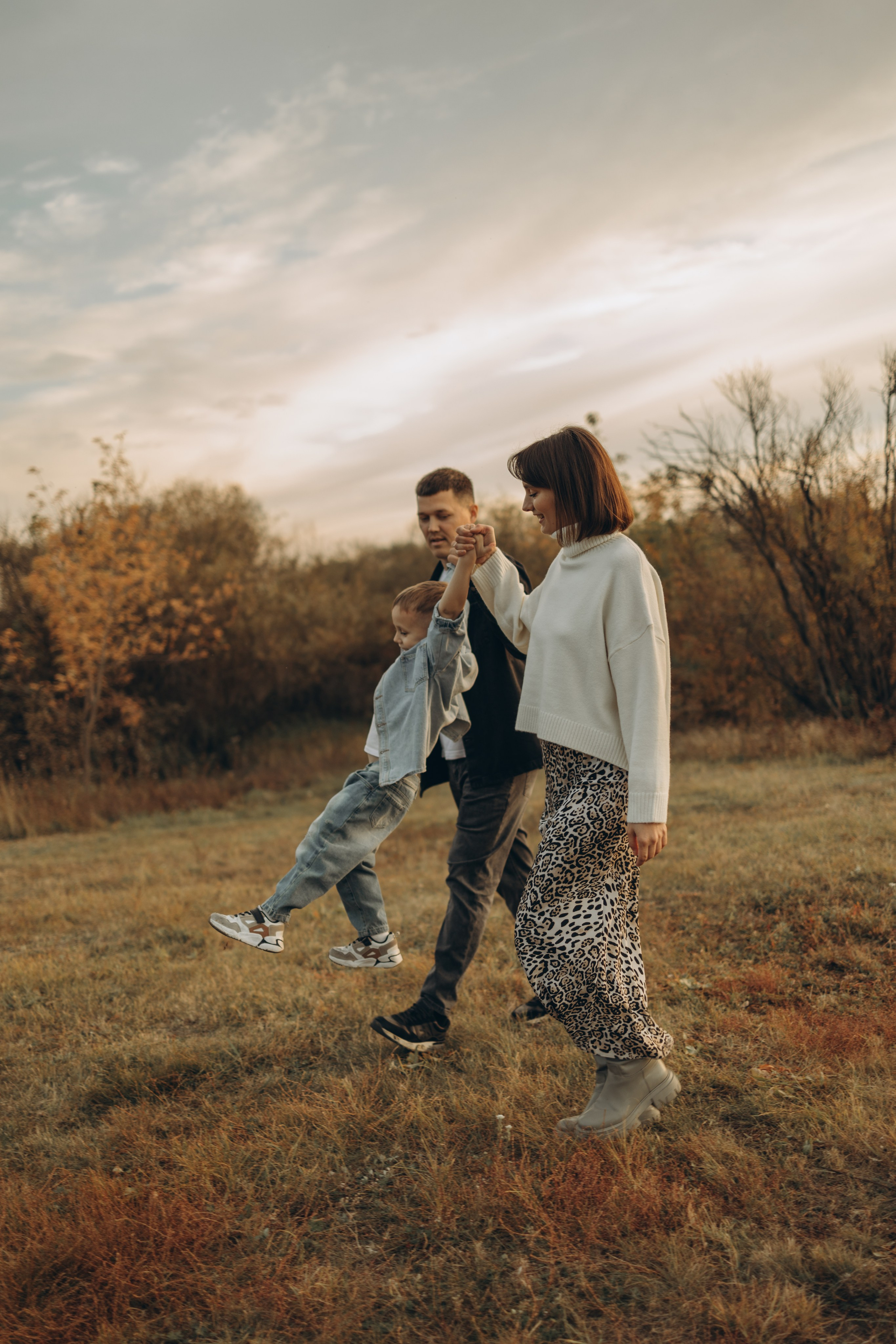 Сентябрьский вечер. Семейный и детский фотограф в Тюмени Вика Алленова