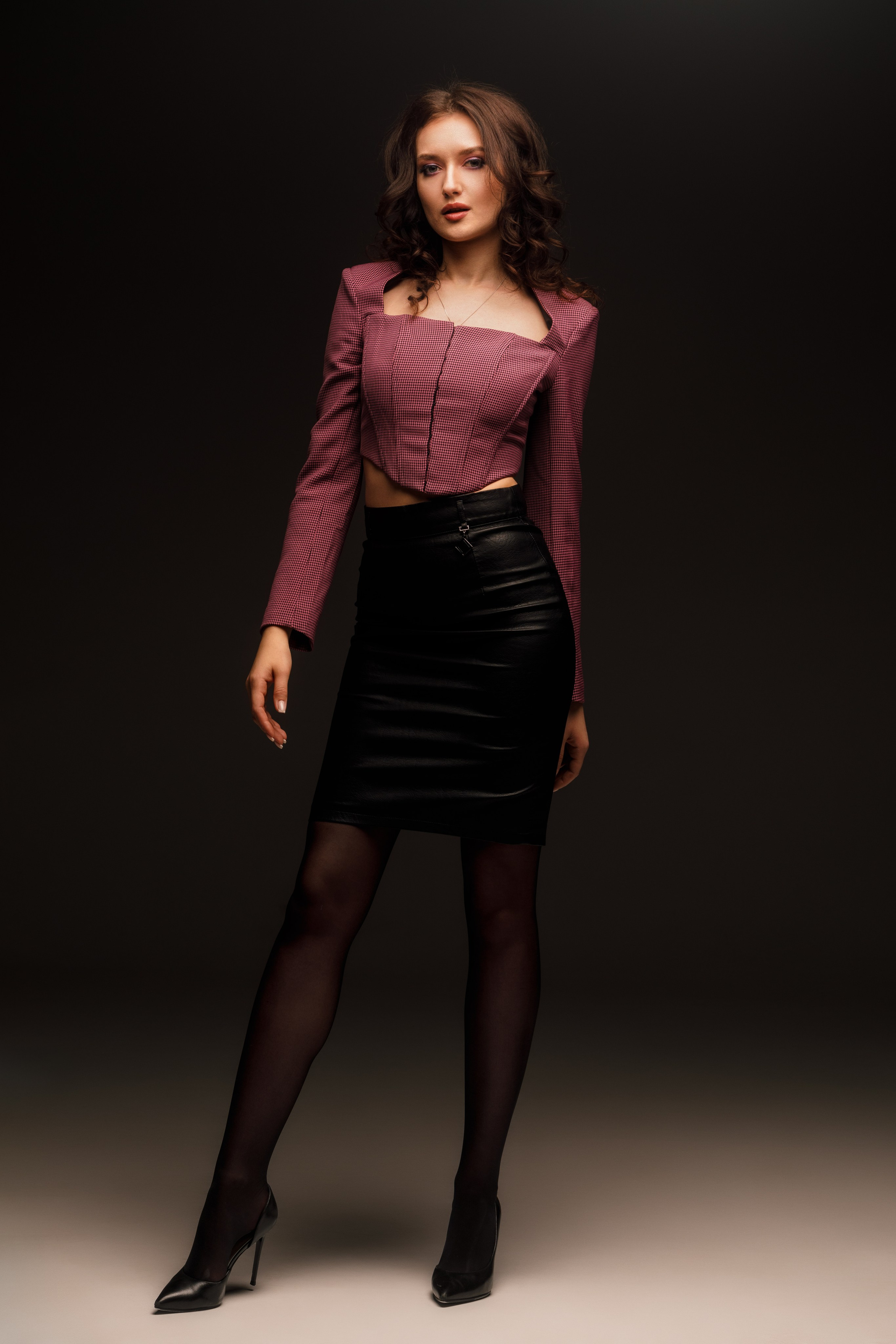 Съемка в студии на циклораме с Анастасией для «себя»