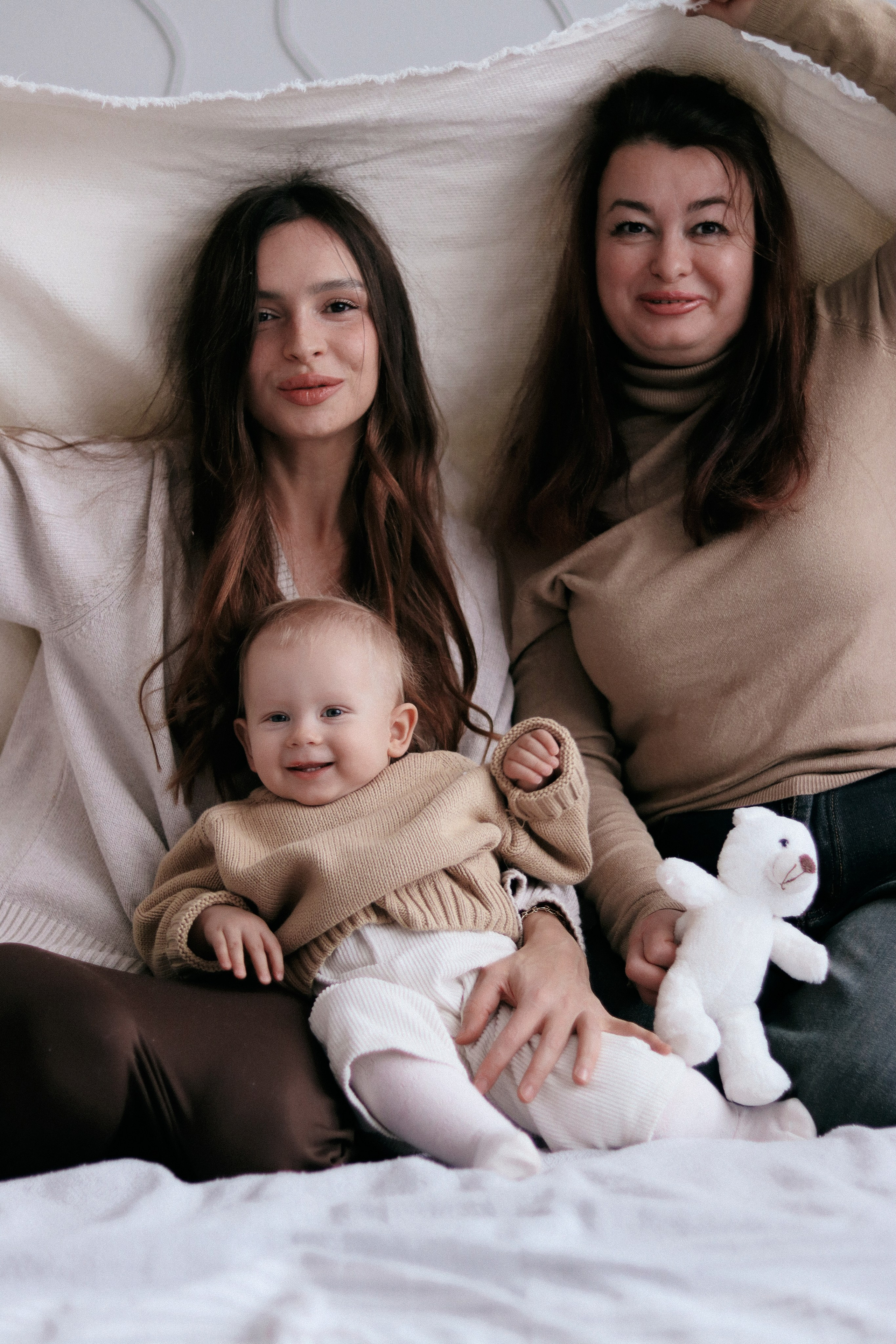 Семья Маши, Елены и Софии. Фотограф Самара Лена Мандарин