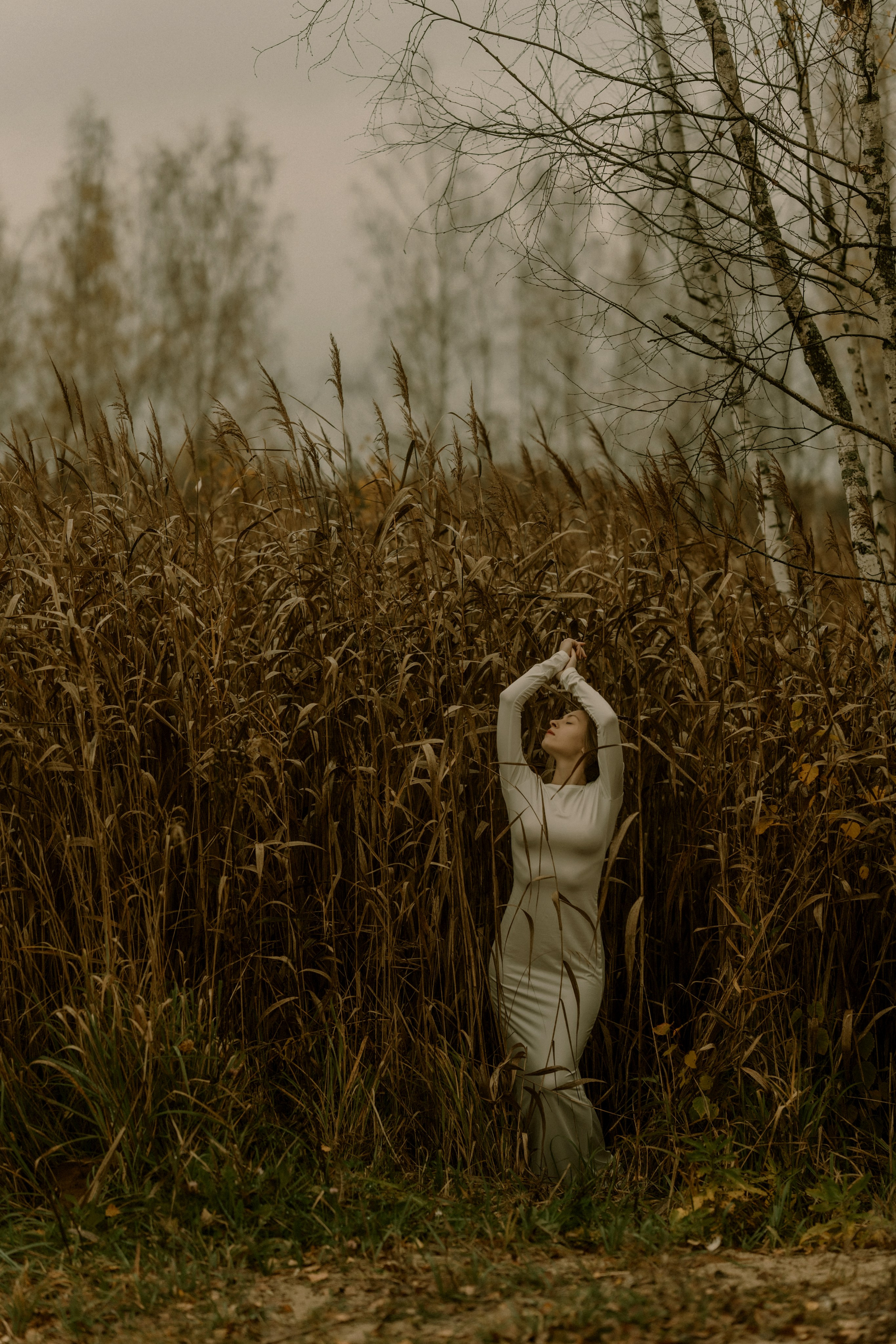 Дарья в теплице. Свадебный и индивидуальный фотограф в Суворове Клюева Мария