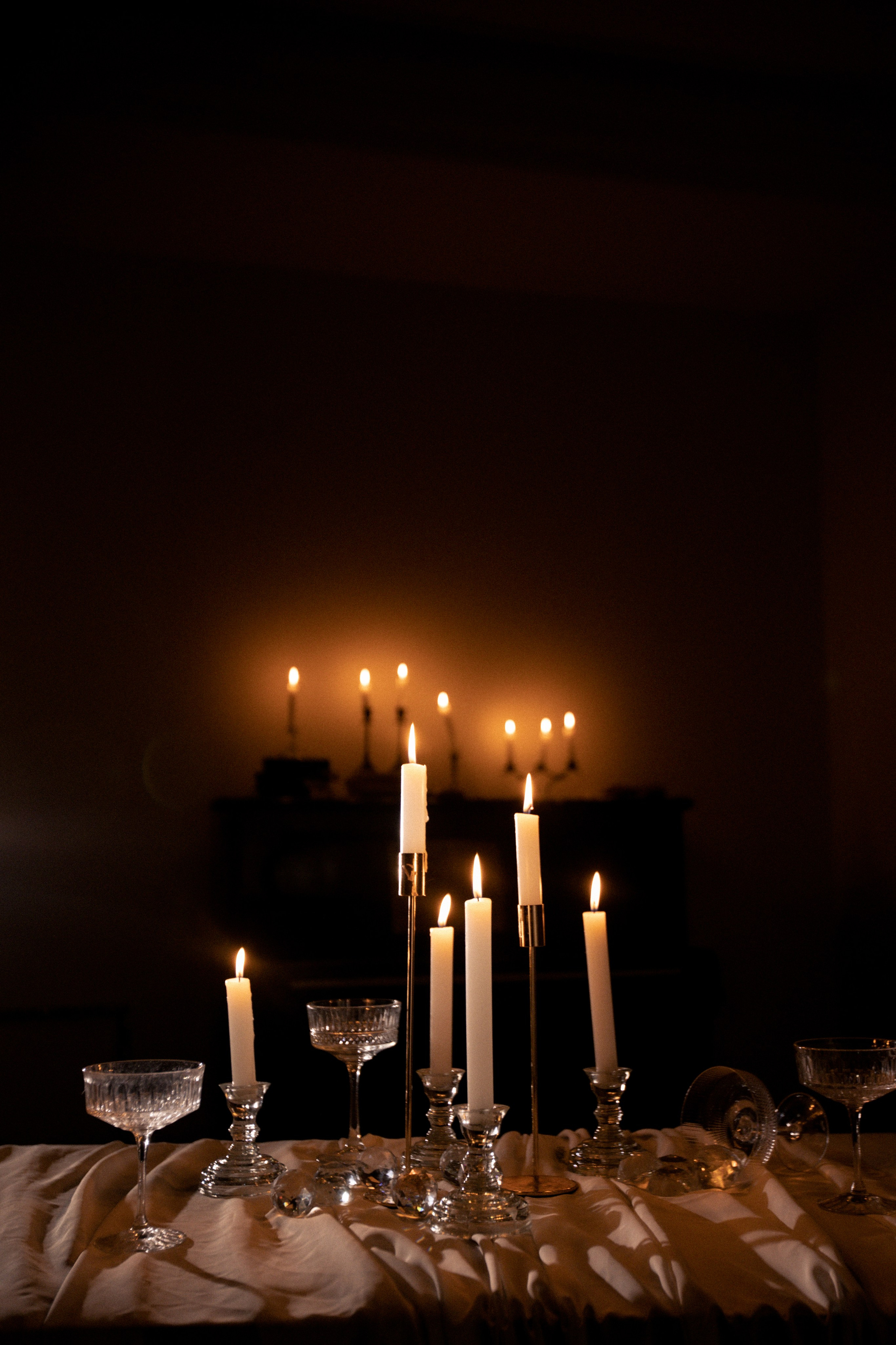 Вечер*свечи*поцелуи. Фотограф Яна Белая