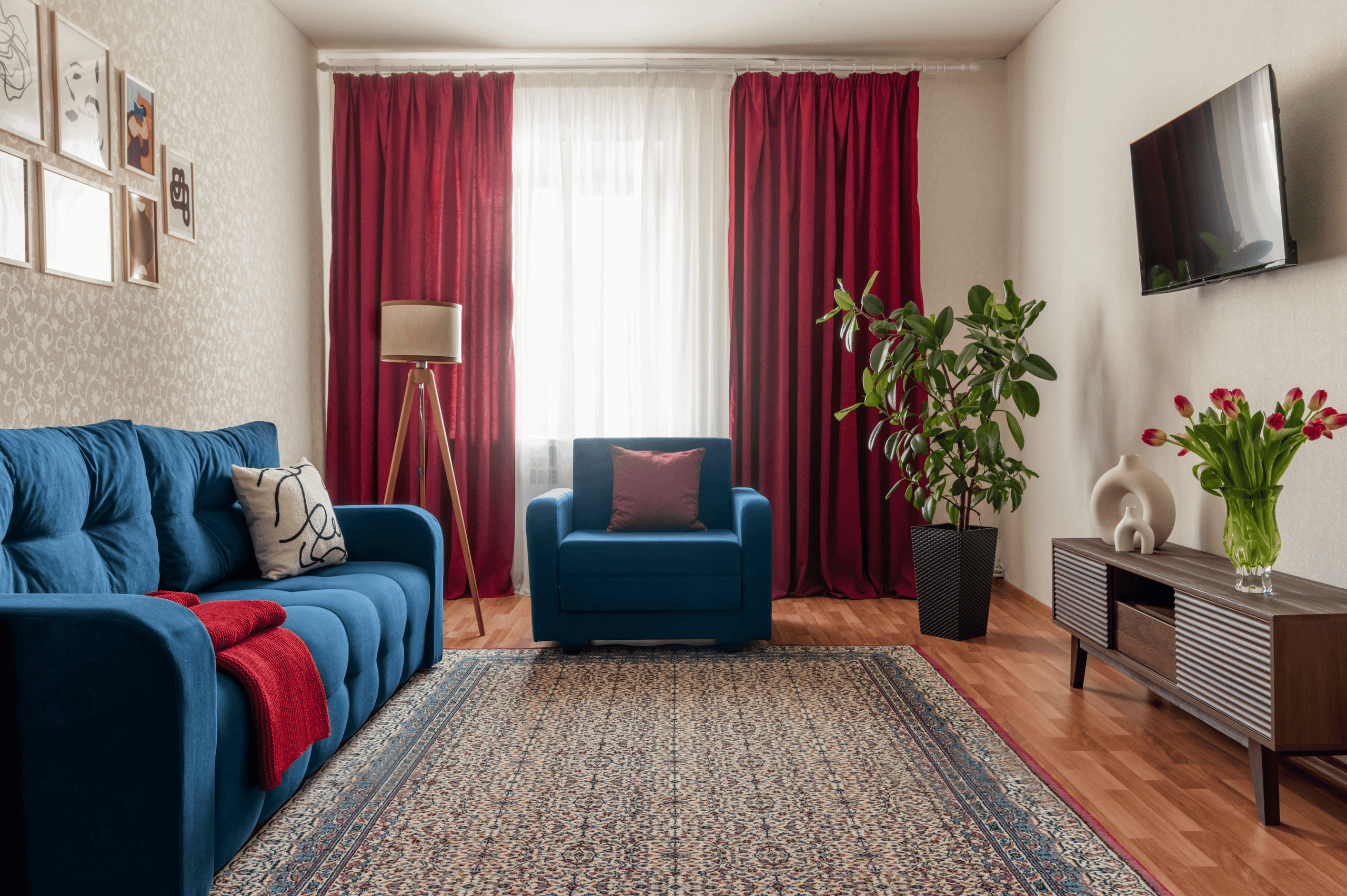 Съемка 2-к квартиры для посуточной аренды. г. Кострома. Интерьерный фотограф в Ярославле. Вероника Лазыкина