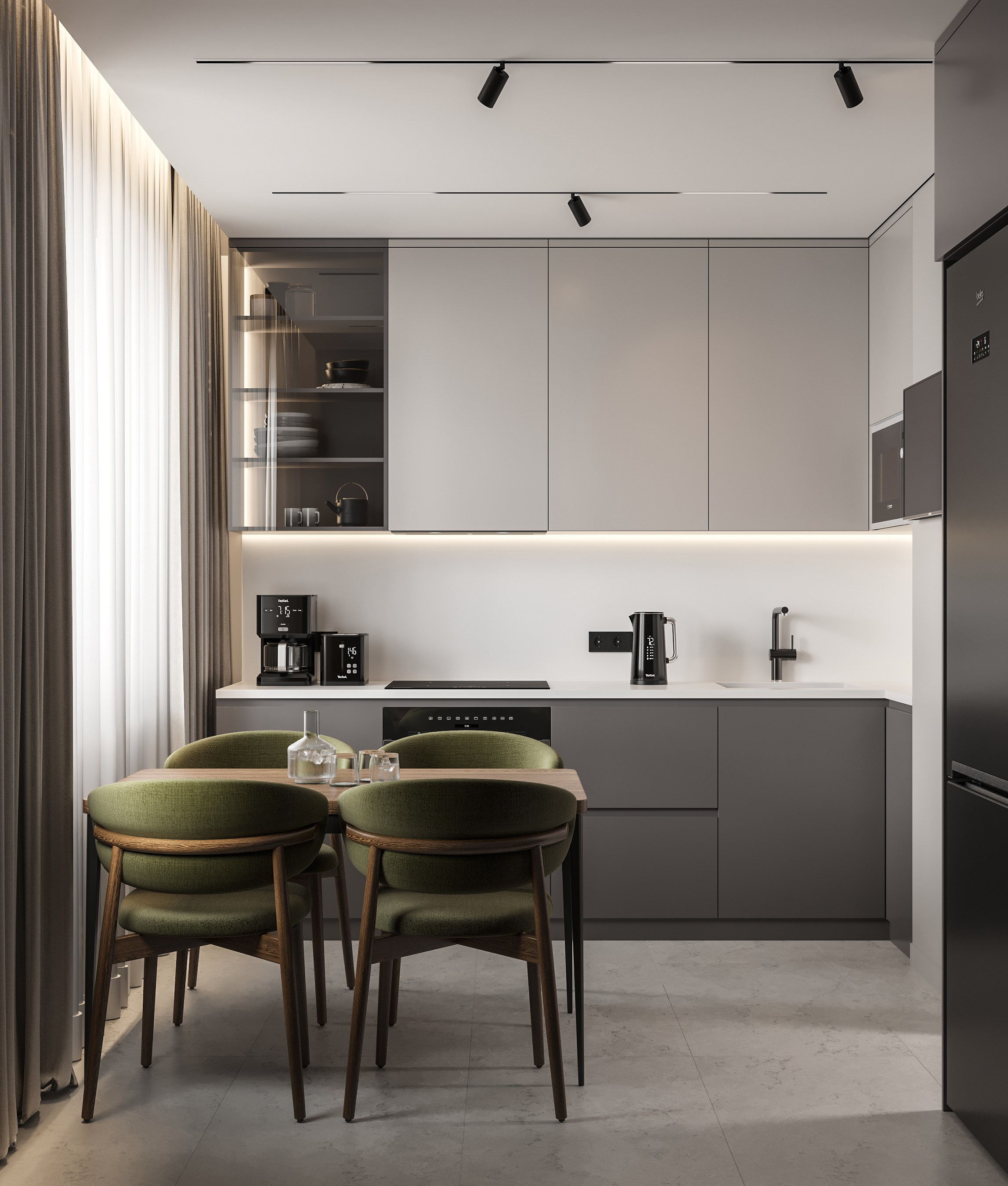 БОРИСОВСКИЕ ПРУДЫ. Дизайн-бюро GOHOUSE в Москве