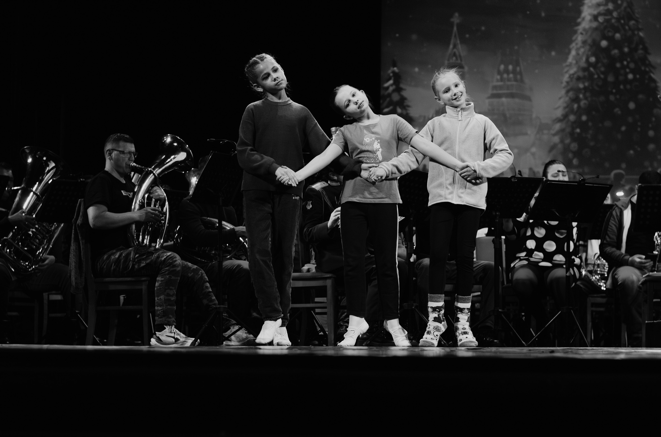 Новогодняя программа «Щелкунчик» на сцене Дома Офицеров. Портретный и репортажный фотограф в Санкт-Петербурге Варвара Жукова