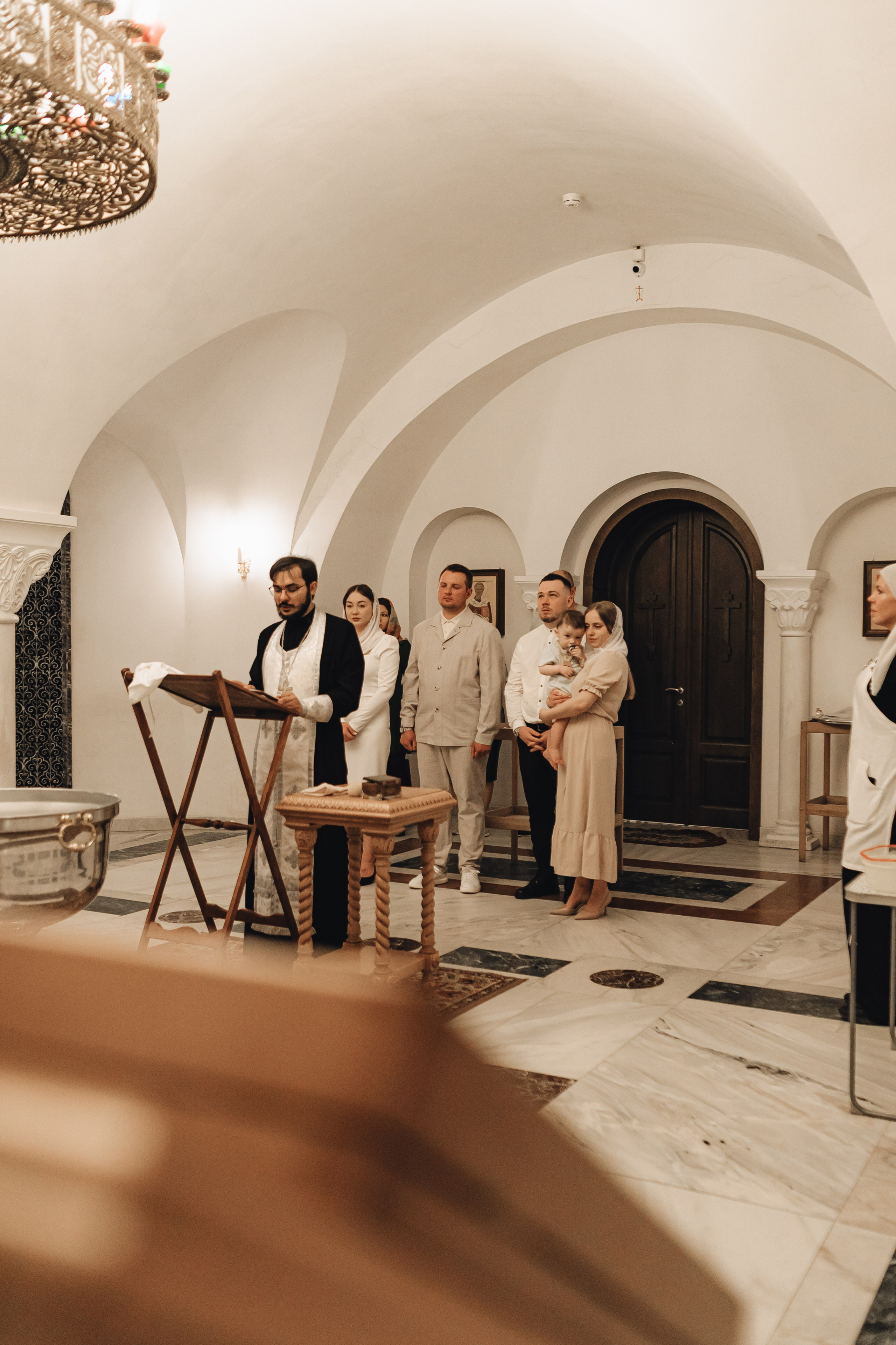 Крещение Макара Храм Сергия Радонежского в Солнцево. Свадебный и Семейный фотограф в Москве Александра Вайпер