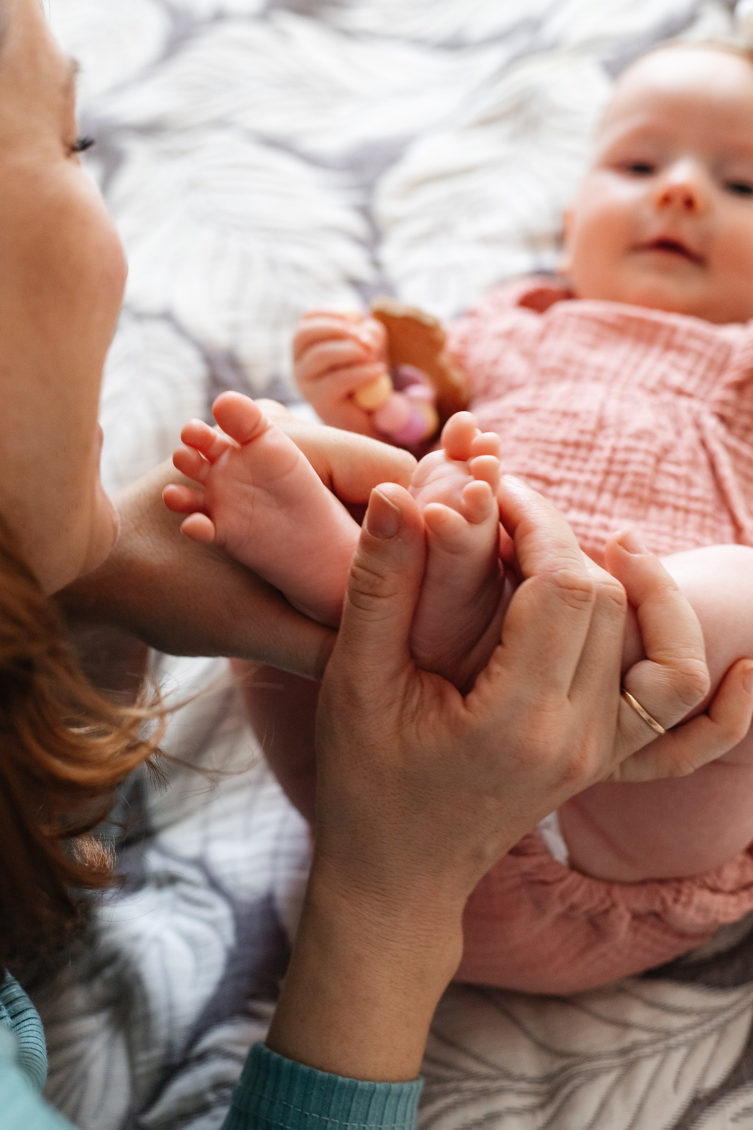 Нежное материнство. Ольга и Настенька