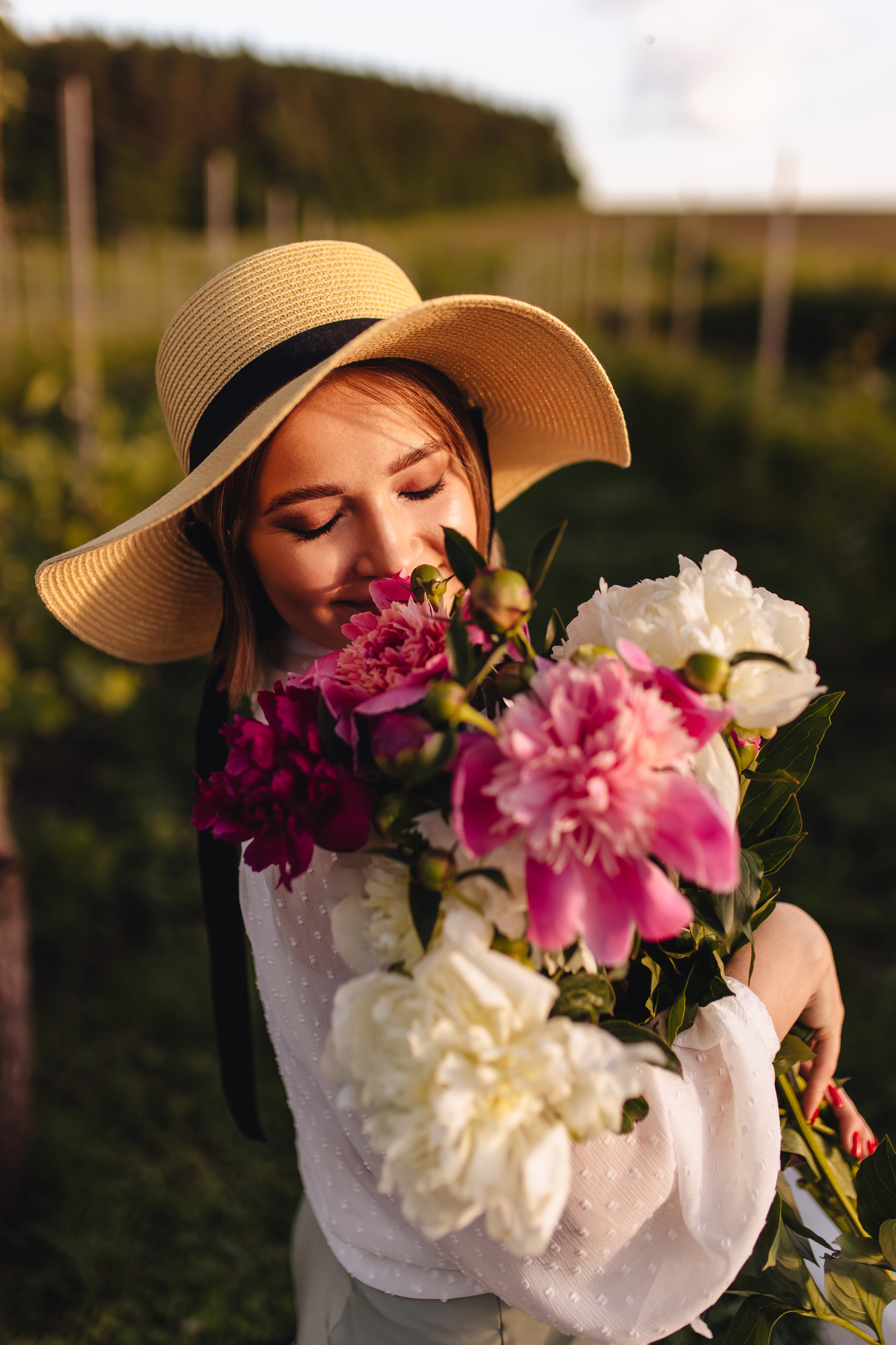 Маша в винограднике. Свадебный и семейный фотограф в Туле и области Маша Костина