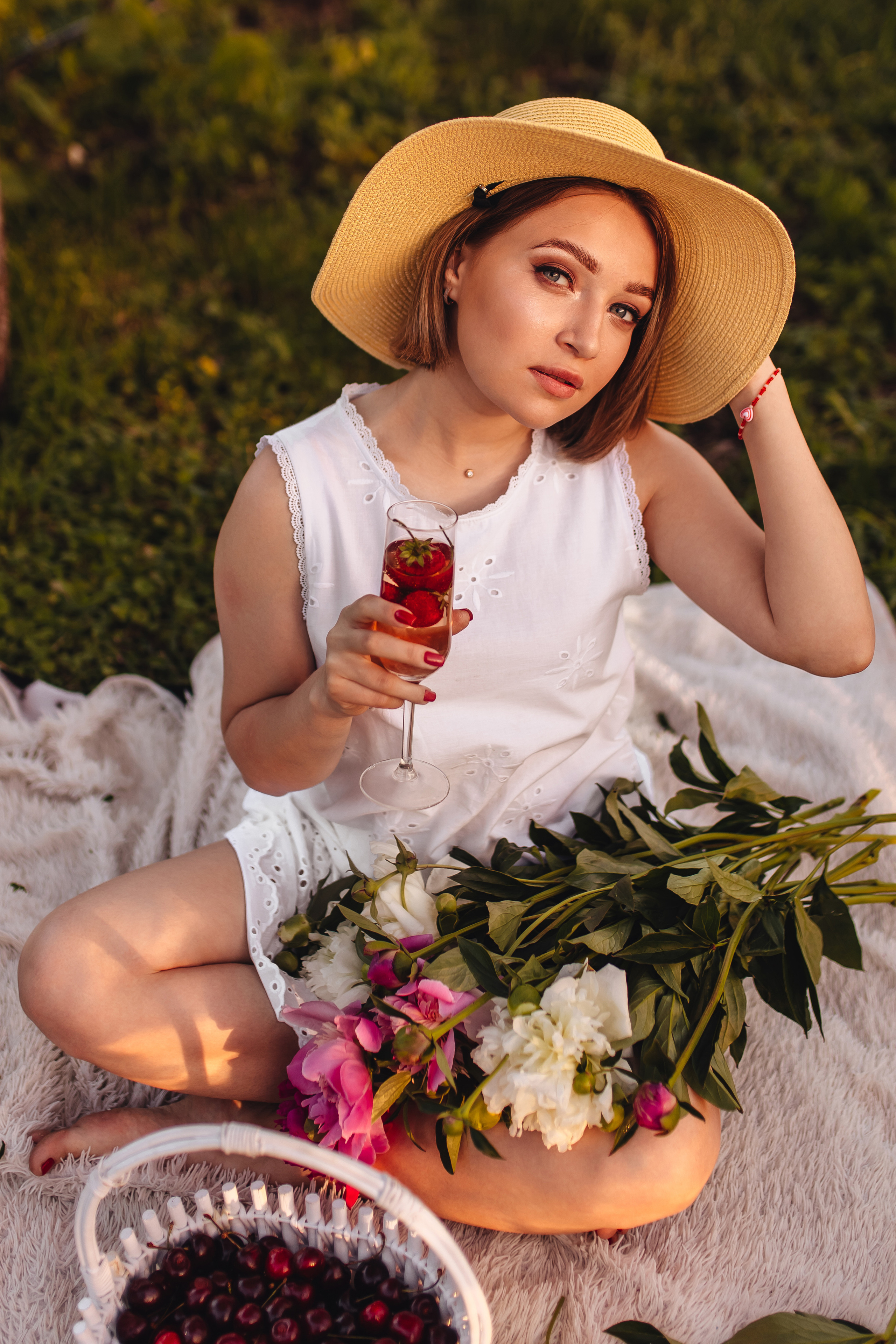 Маша в винограднике. Свадебный и семейный фотограф в Туле и области Маша Костина