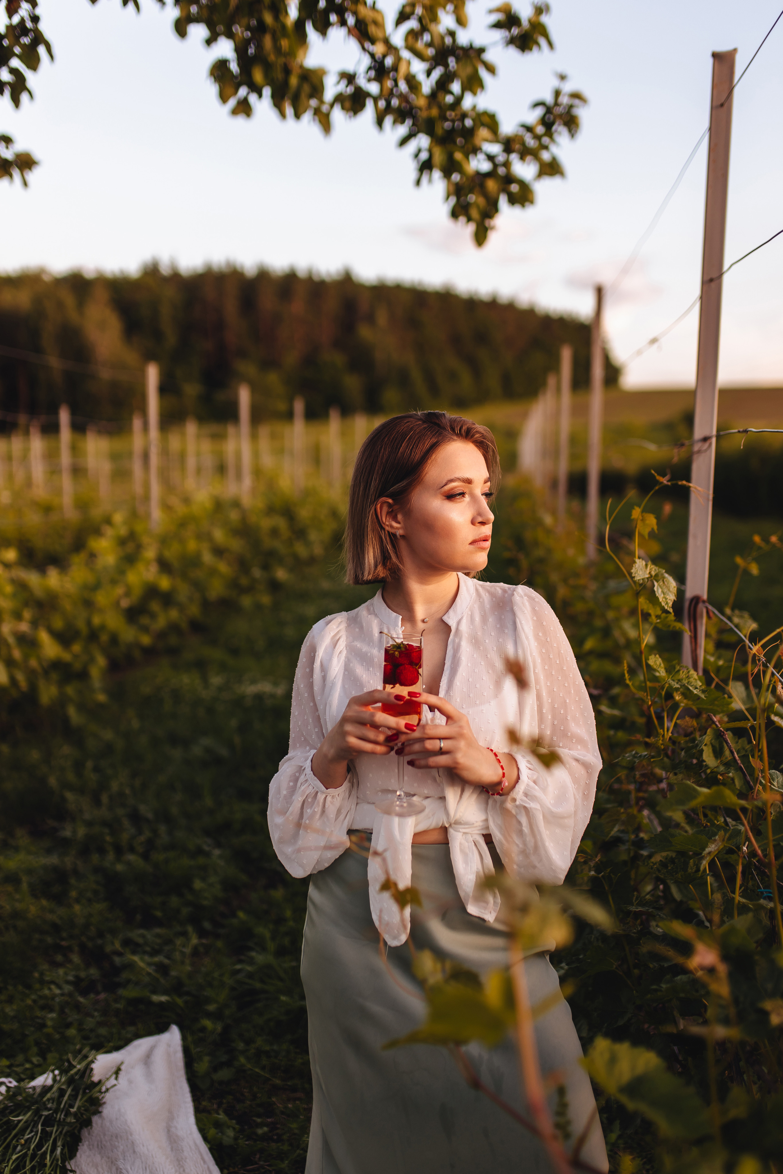 Маша в винограднике. Свадебный и семейный фотограф в Туле и области Маша Костина