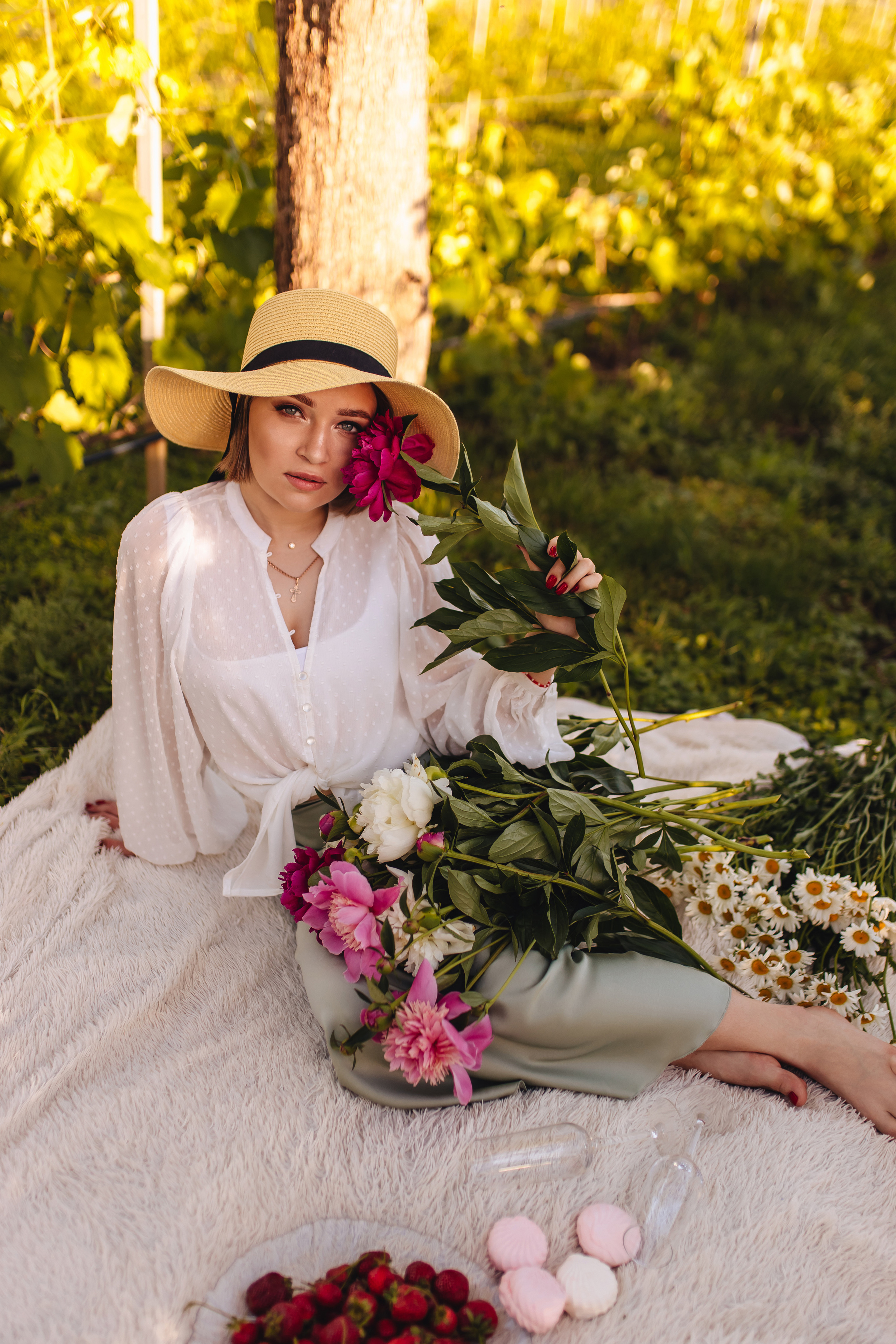 Маша в винограднике. Свадебный и семейный фотограф в Туле и области Маша Костина