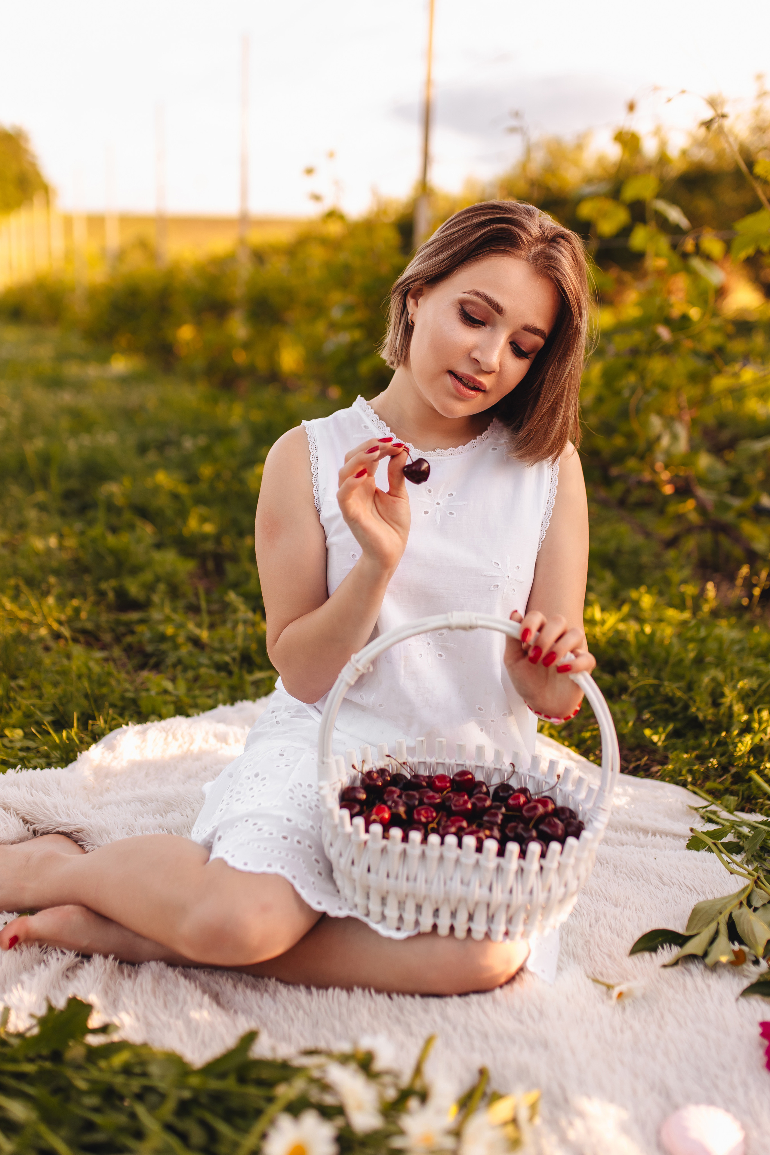 Маша в винограднике. Свадебный и семейный фотограф в Туле и области Маша Костина