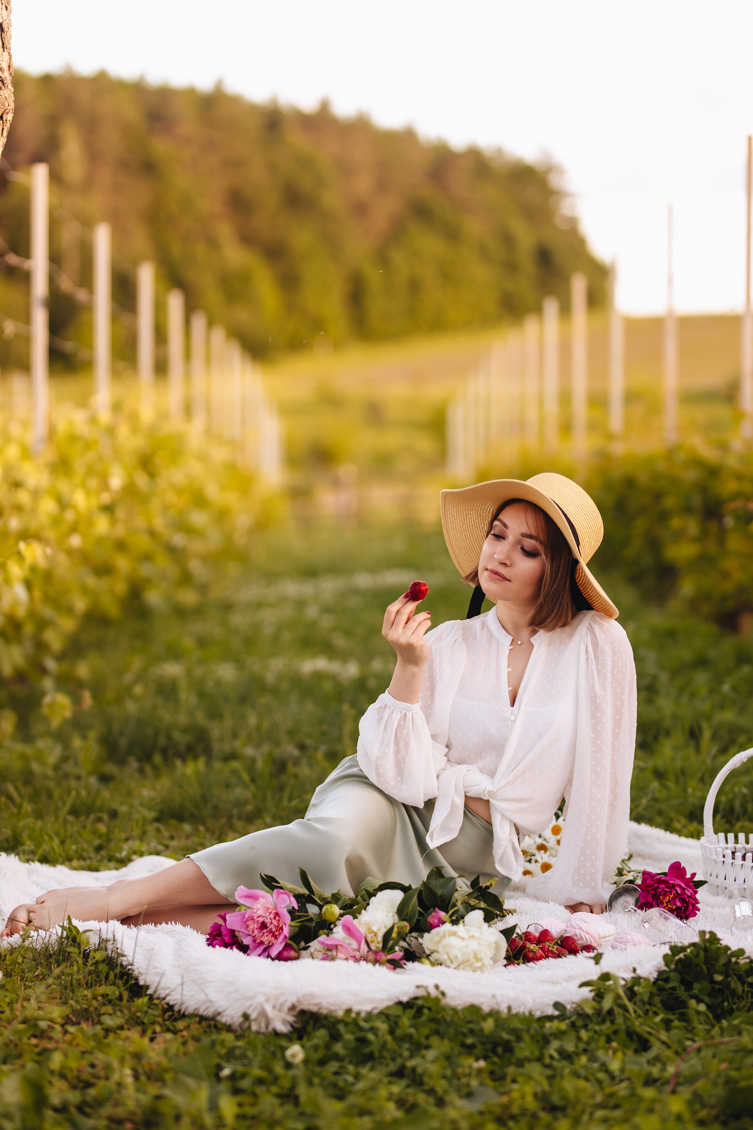 Маша в винограднике. Свадебный и семейный фотограф в Туле и области Маша Костина