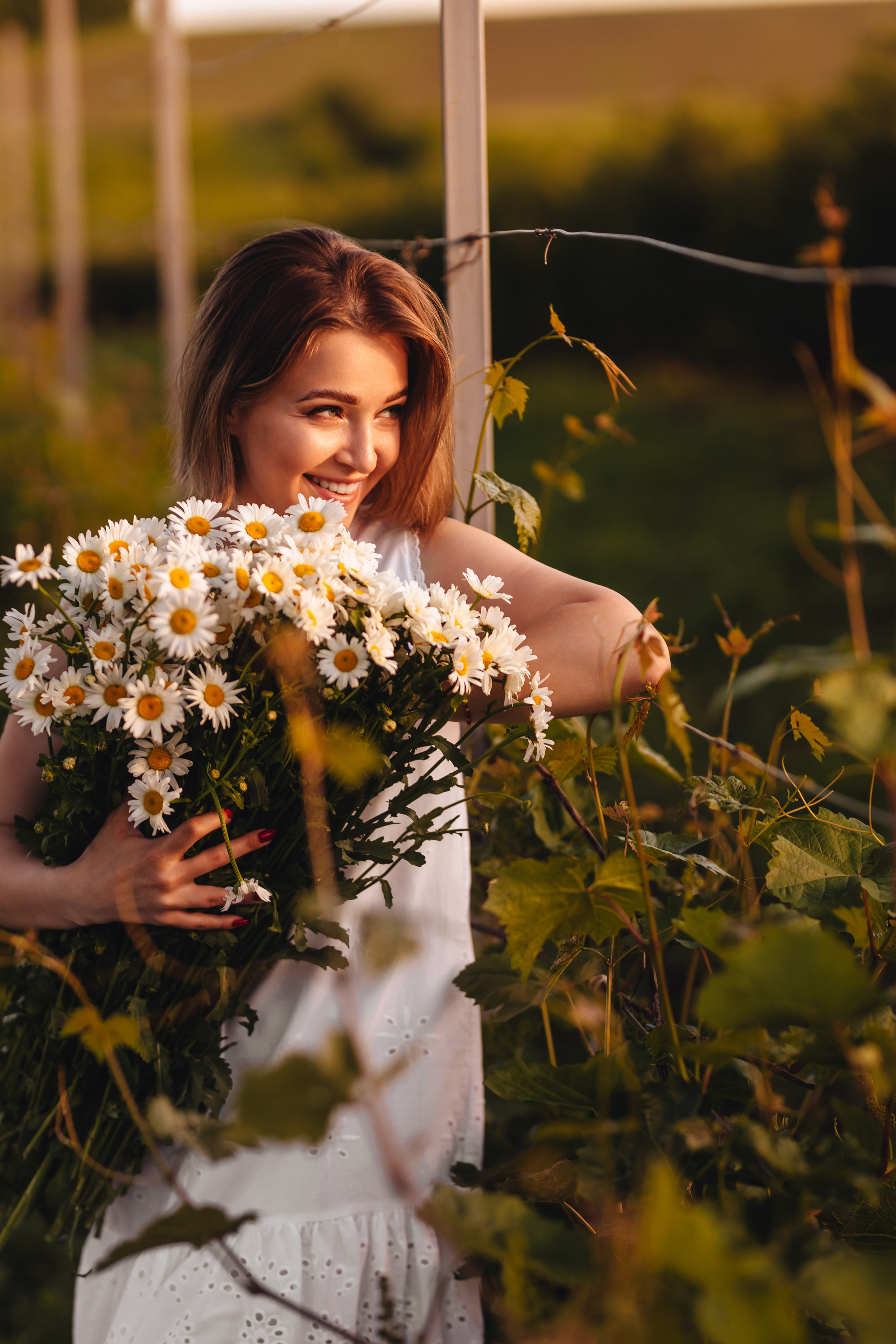 Маша в винограднике. Свадебный и семейный фотограф в Туле и области Маша Костина