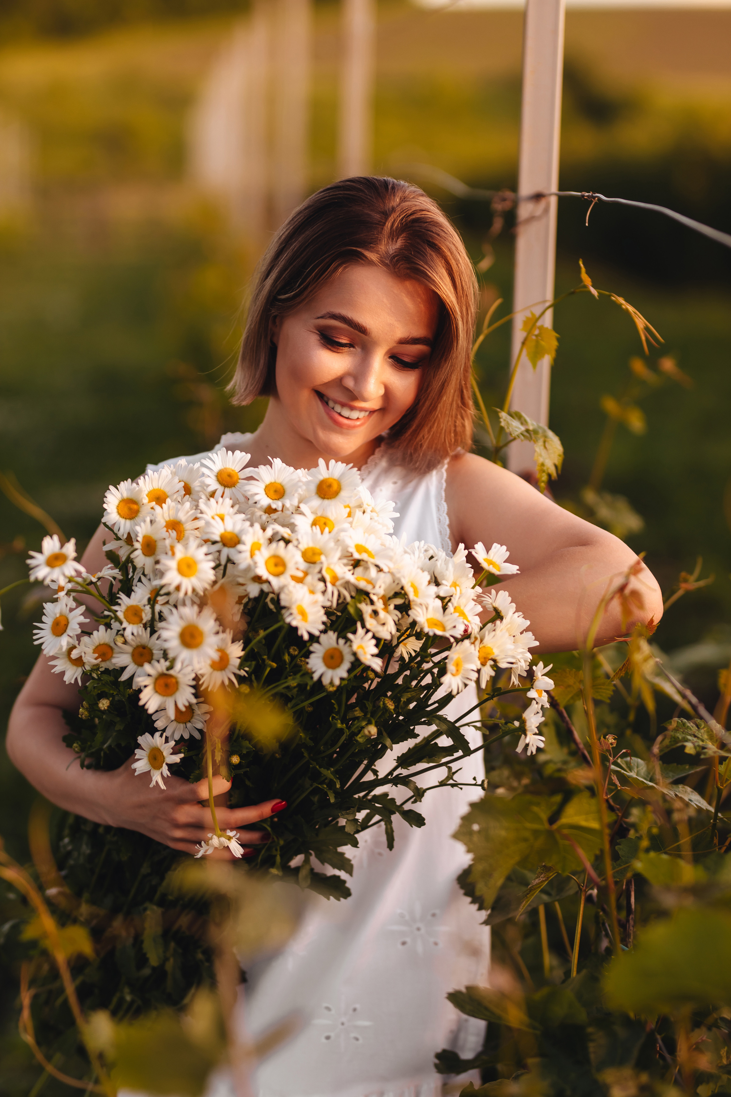 Маша в винограднике. Свадебный и семейный фотограф в Туле и области Маша Костина