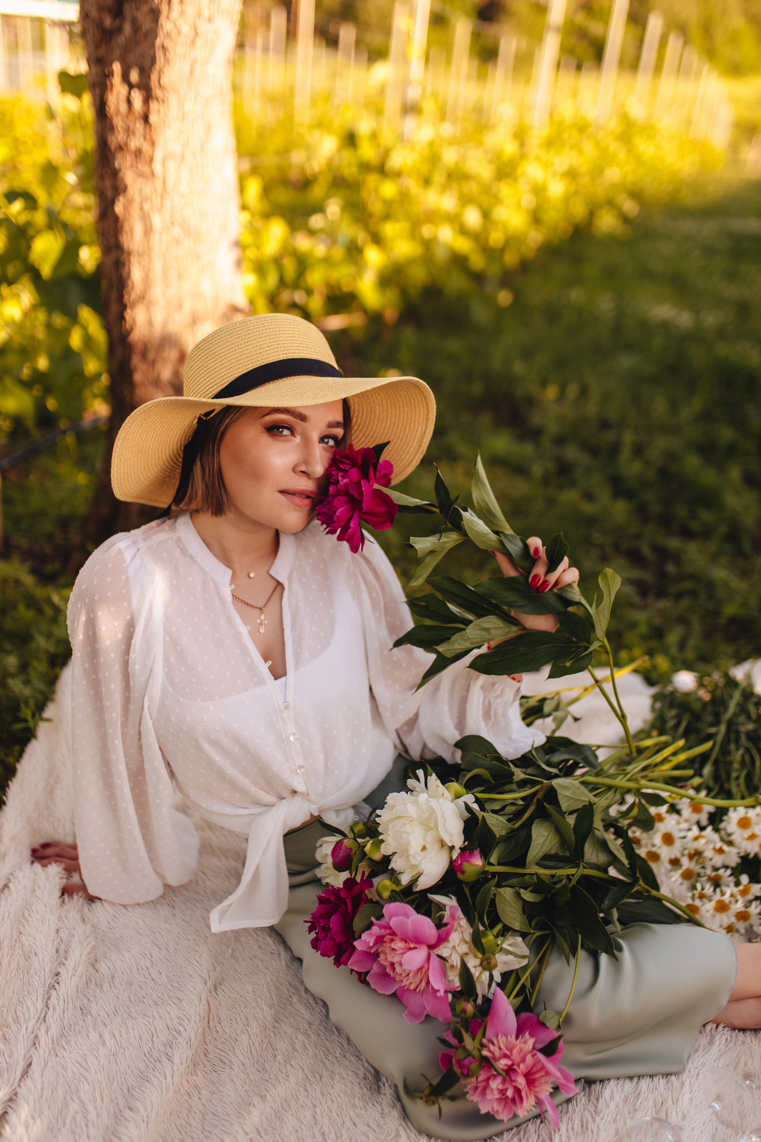 Маша в винограднике. Свадебный и семейный фотограф в Туле и области Маша Костина