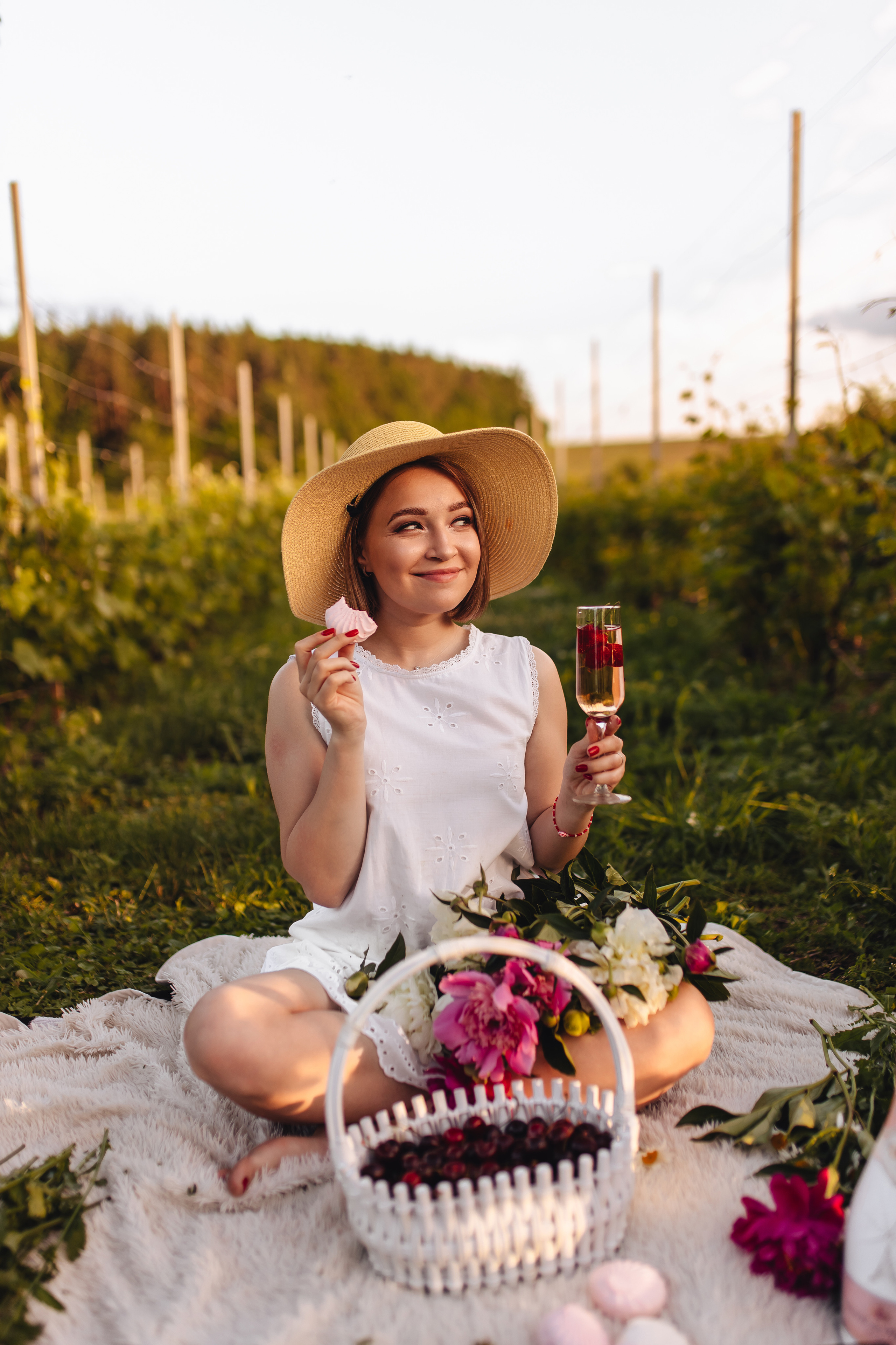 Маша в винограднике. Свадебный и семейный фотограф в Туле и области Маша Костина