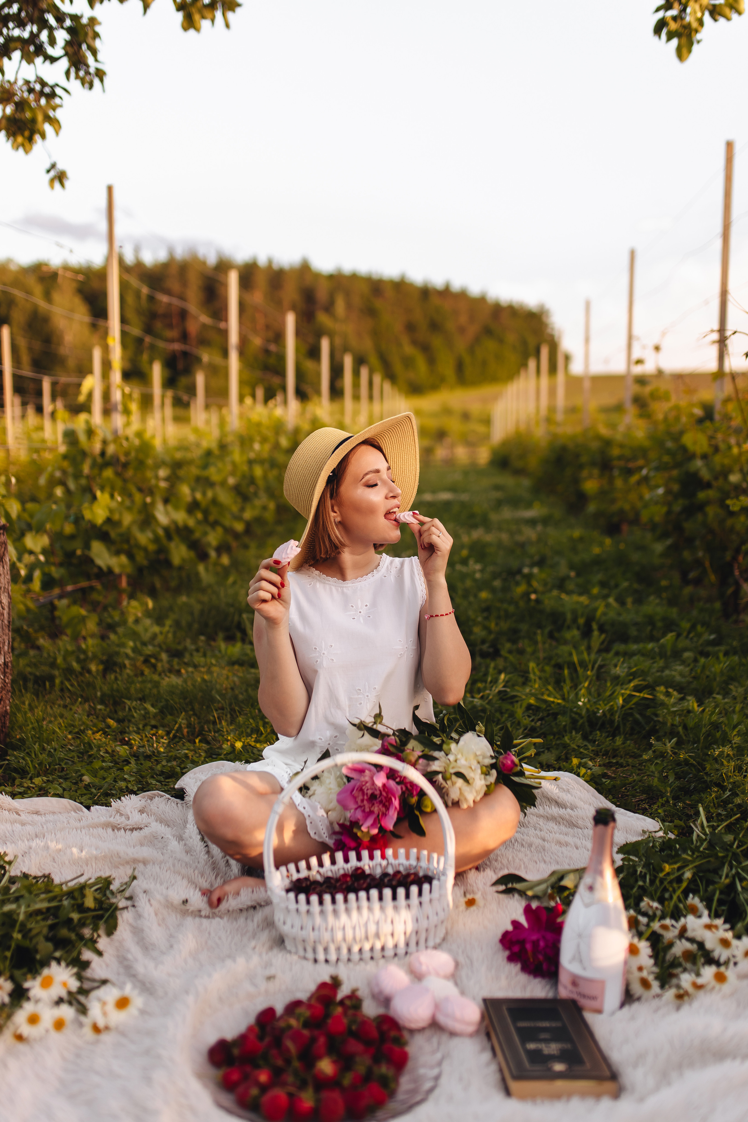 Маша в винограднике. Свадебный и семейный фотограф в Туле и области Маша Костина