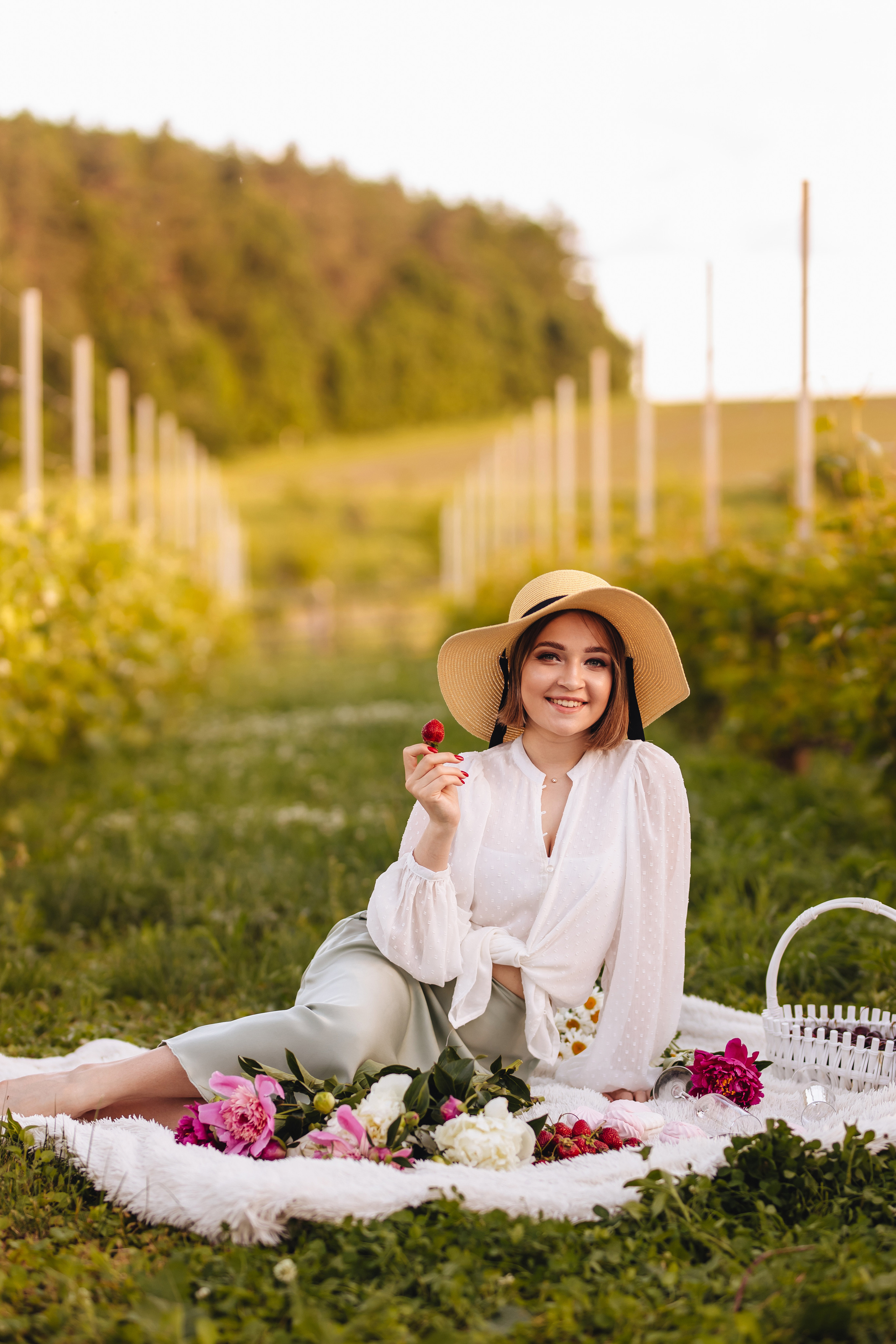 Маша в винограднике. Свадебный и семейный фотограф в Туле и области Маша Костина