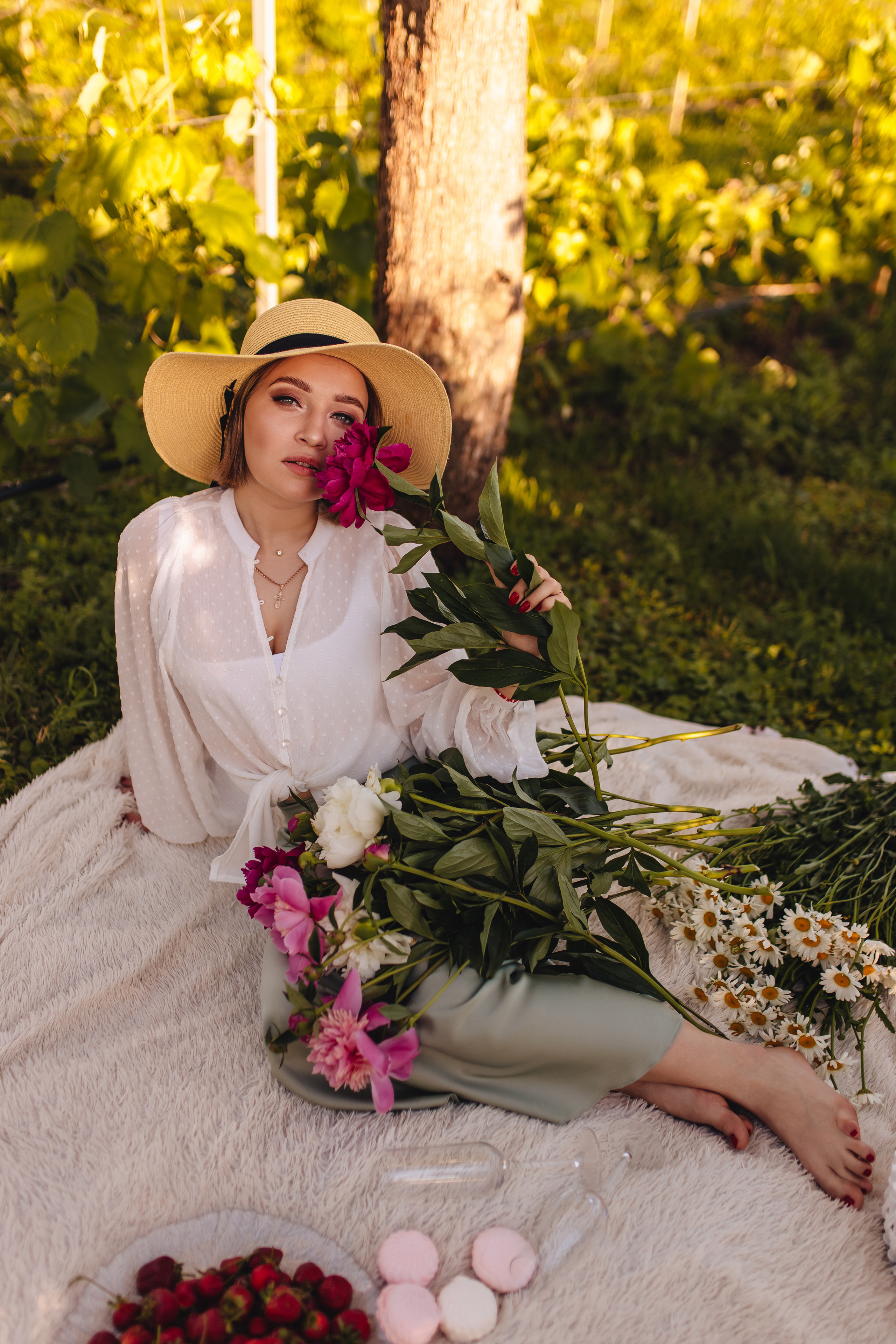 Маша в винограднике. Свадебный и семейный фотограф в Туле и области Маша Костина