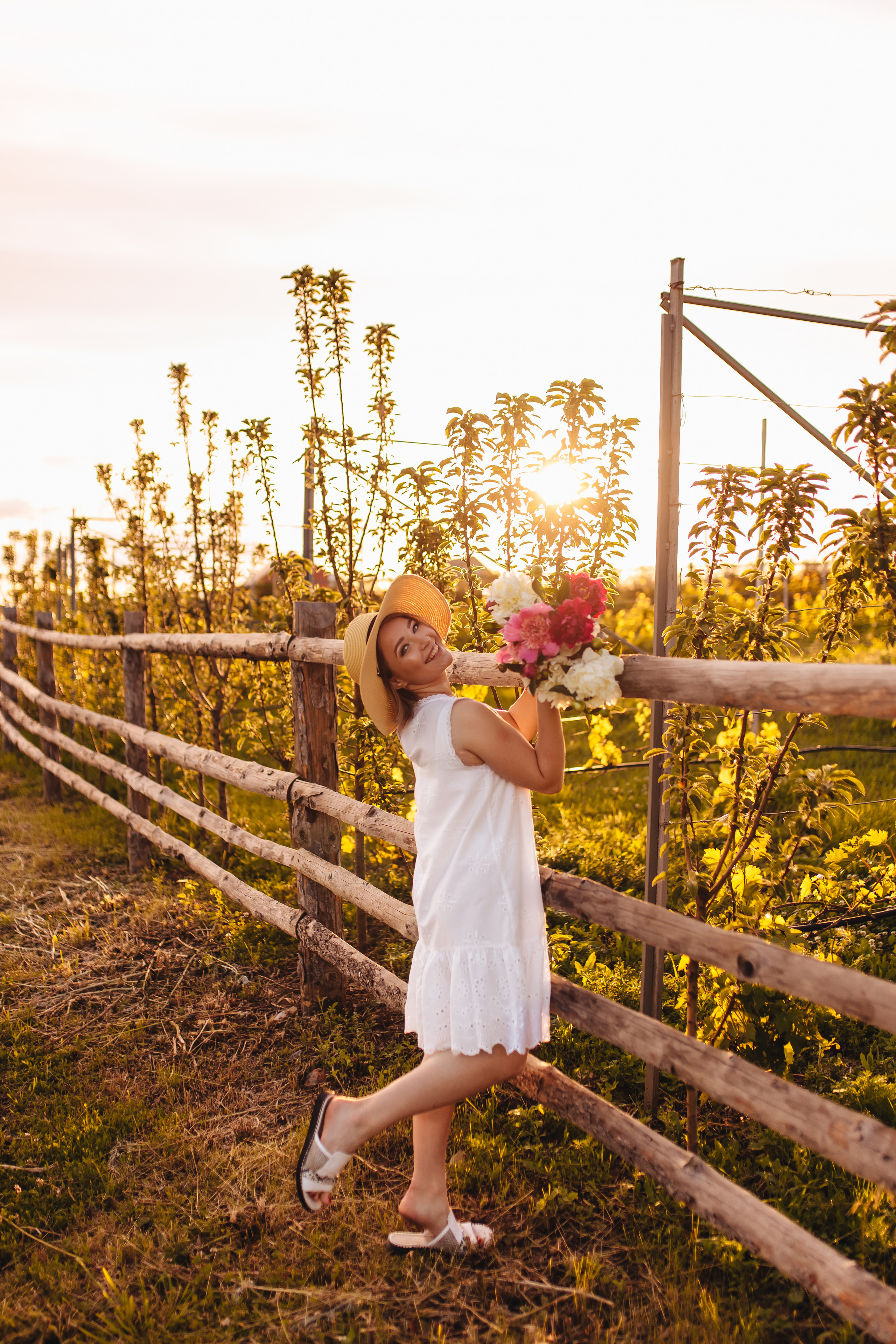 Маша в винограднике. Свадебный и семейный фотограф в Туле и области Маша Костина