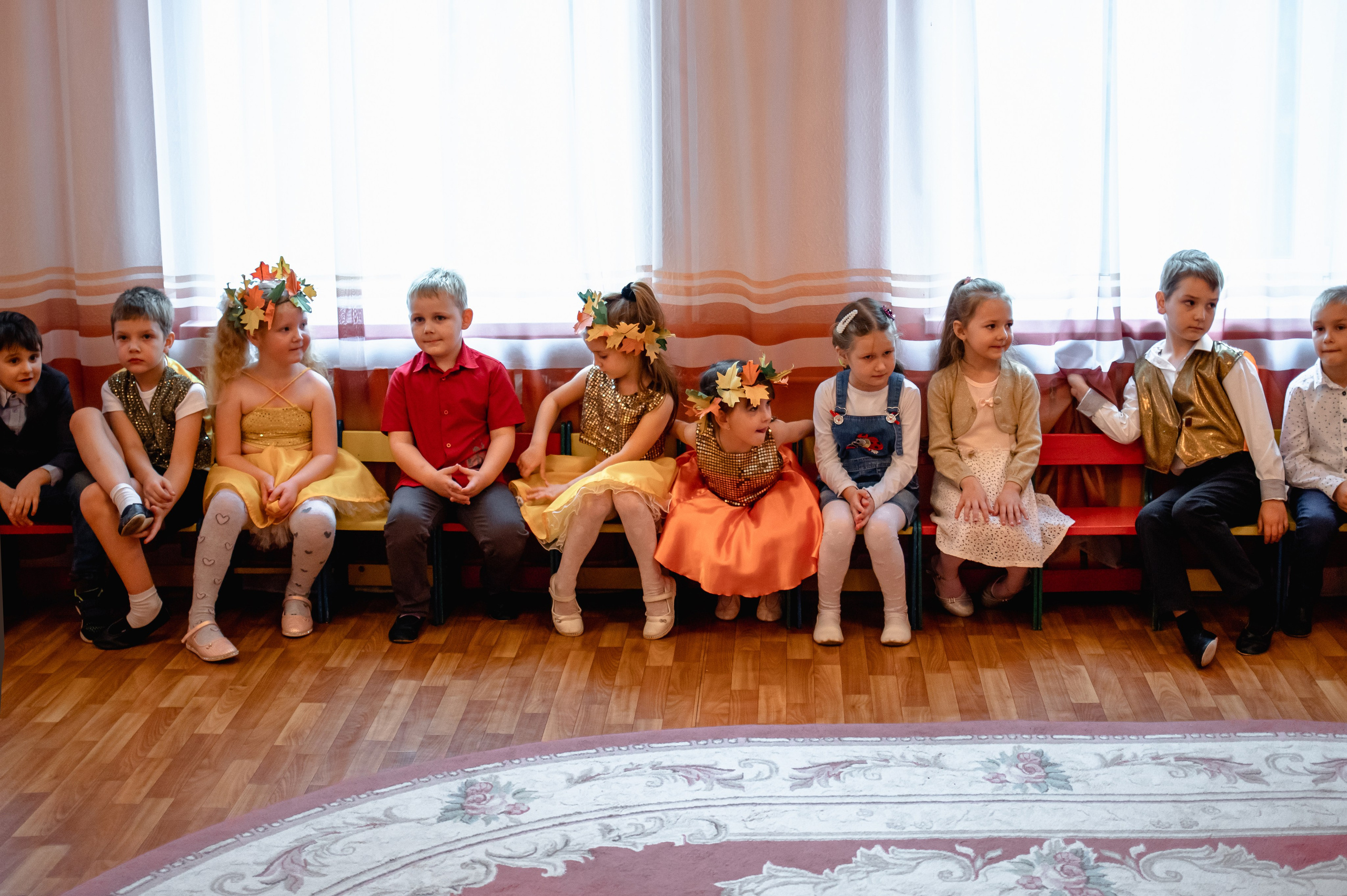 Осенний праздник в детском саду. Маргарита. Семейный фотограф в Минске Приболовец Светлана