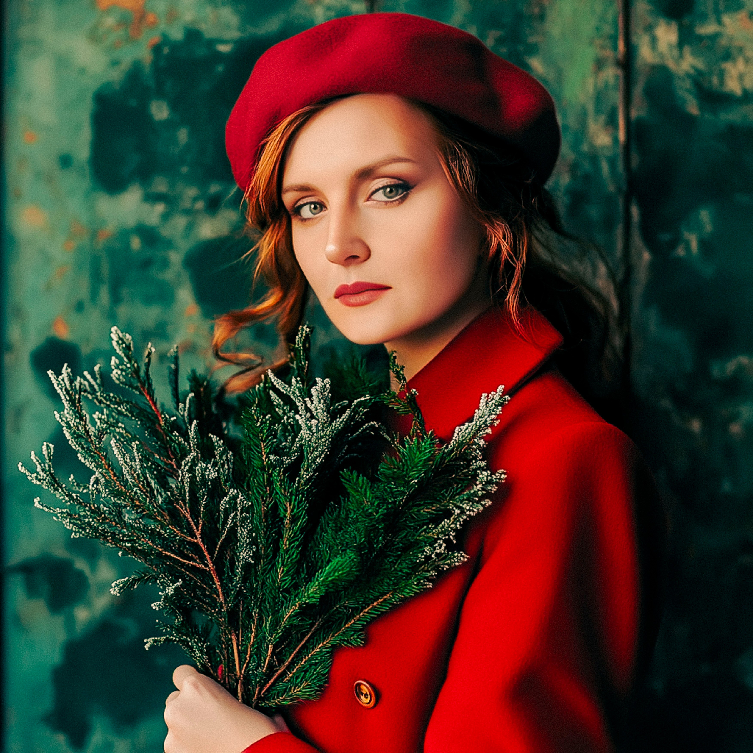 Нейрофотосессия для себя. Девушка с елочкой. ФотоХудожник Харитонова Ирина г. Санкт-Петербург
