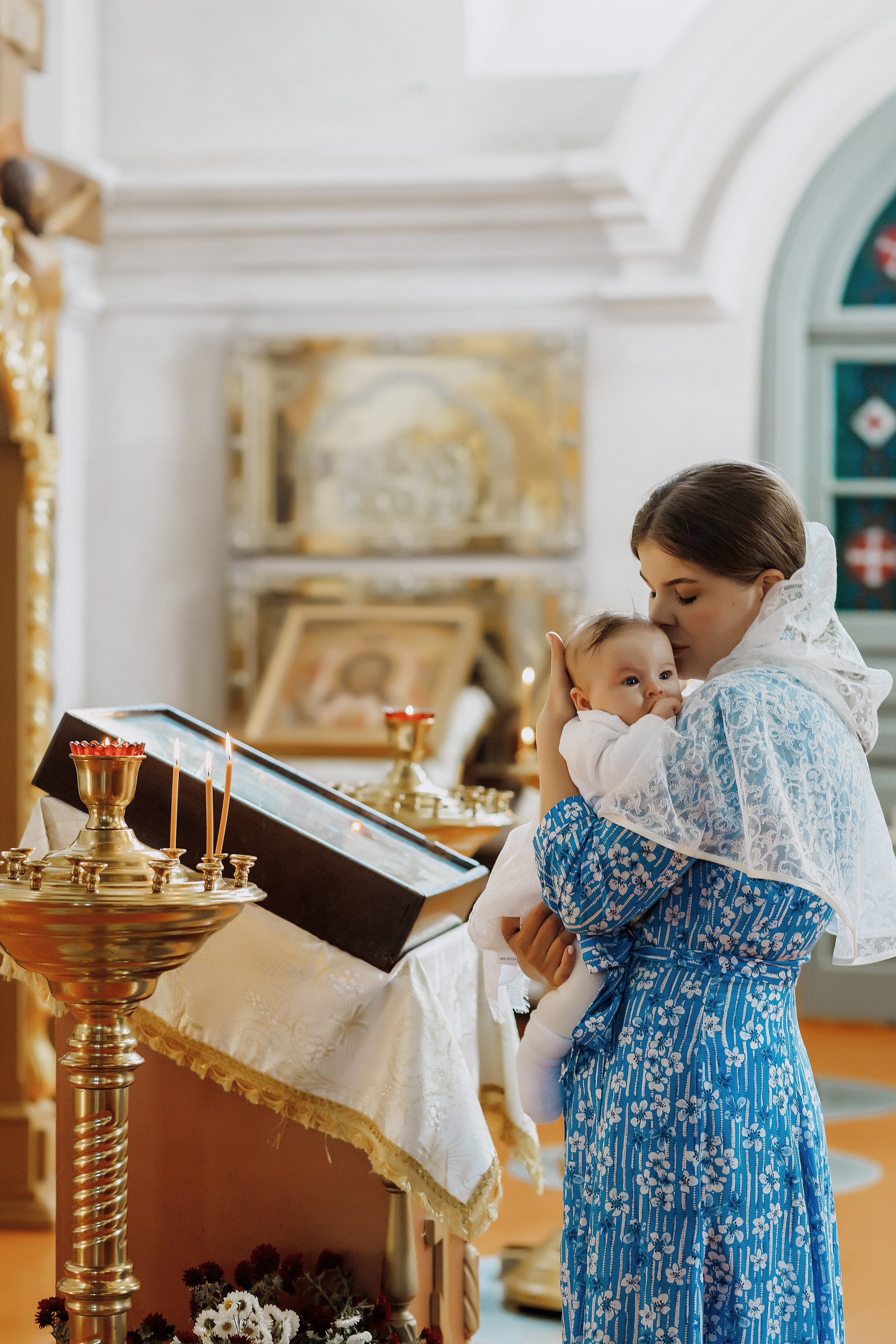 Таинство Крещение Оливии. Свадебный и семейный фотограф
