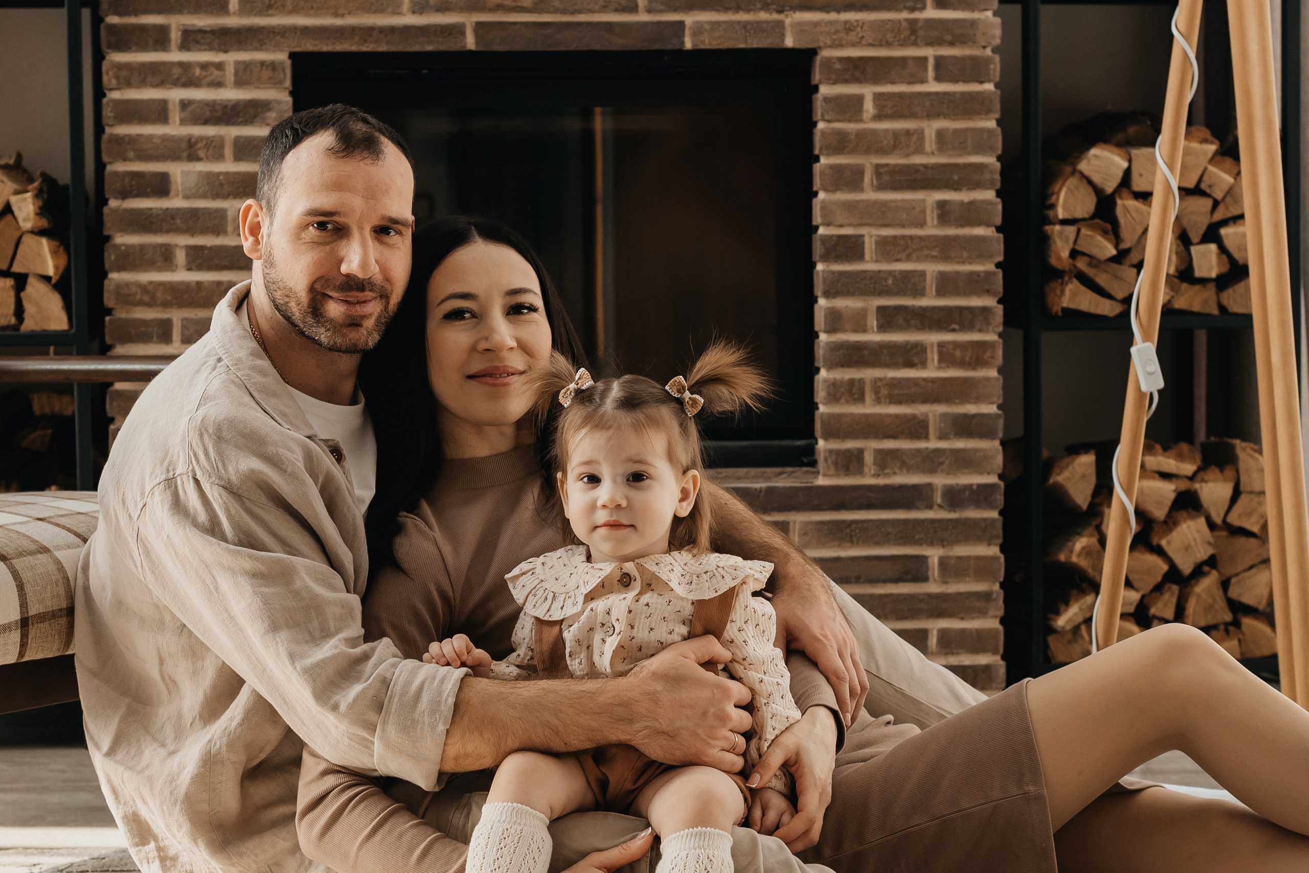 Семейная фотосессия в студии-дом. Семейный и детский фотограф Кущ Наташа