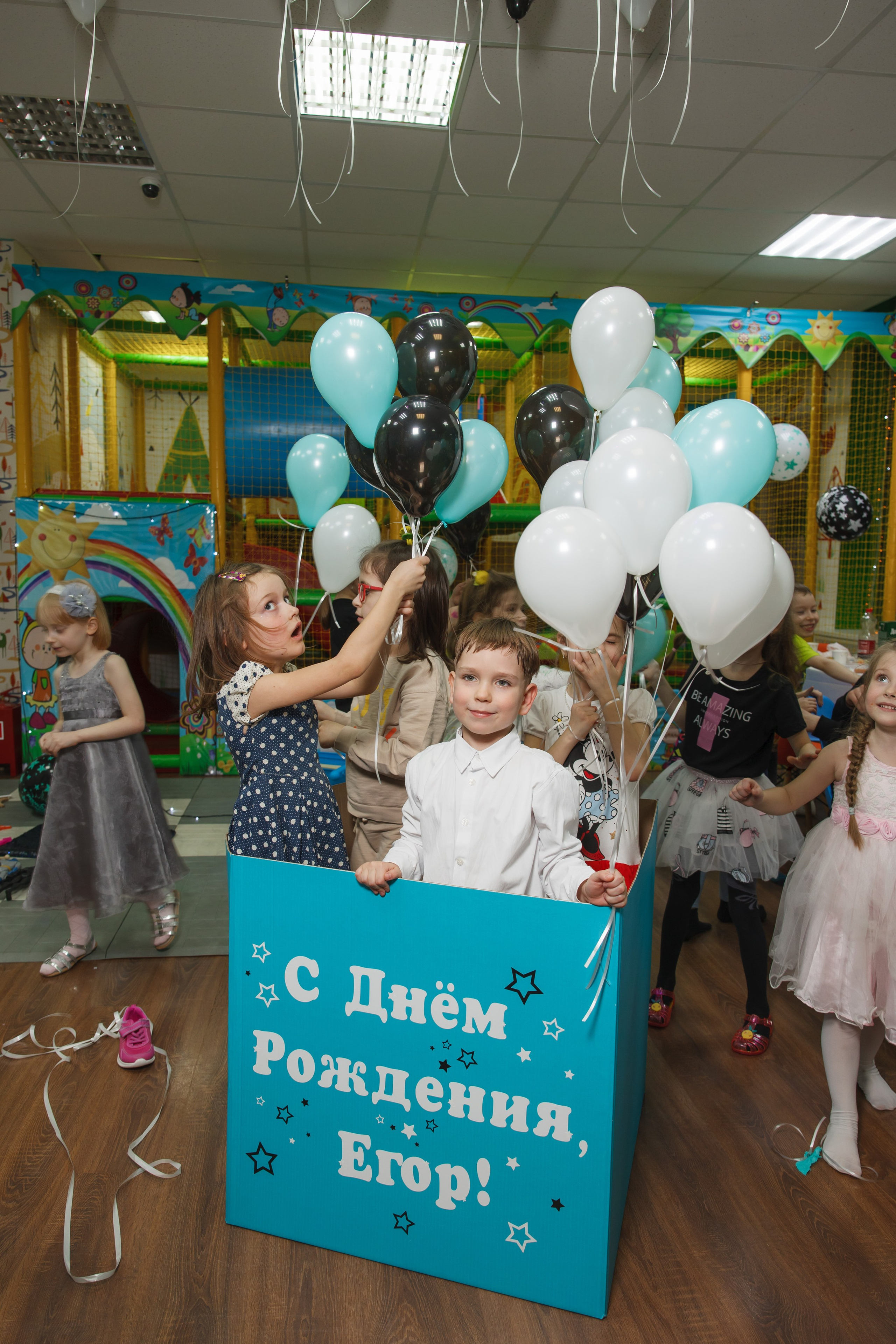 День рождения Егора, 6 лет, «Мультяшка». Свадебный и репортажный фотограф (Москва, Королев и другие)